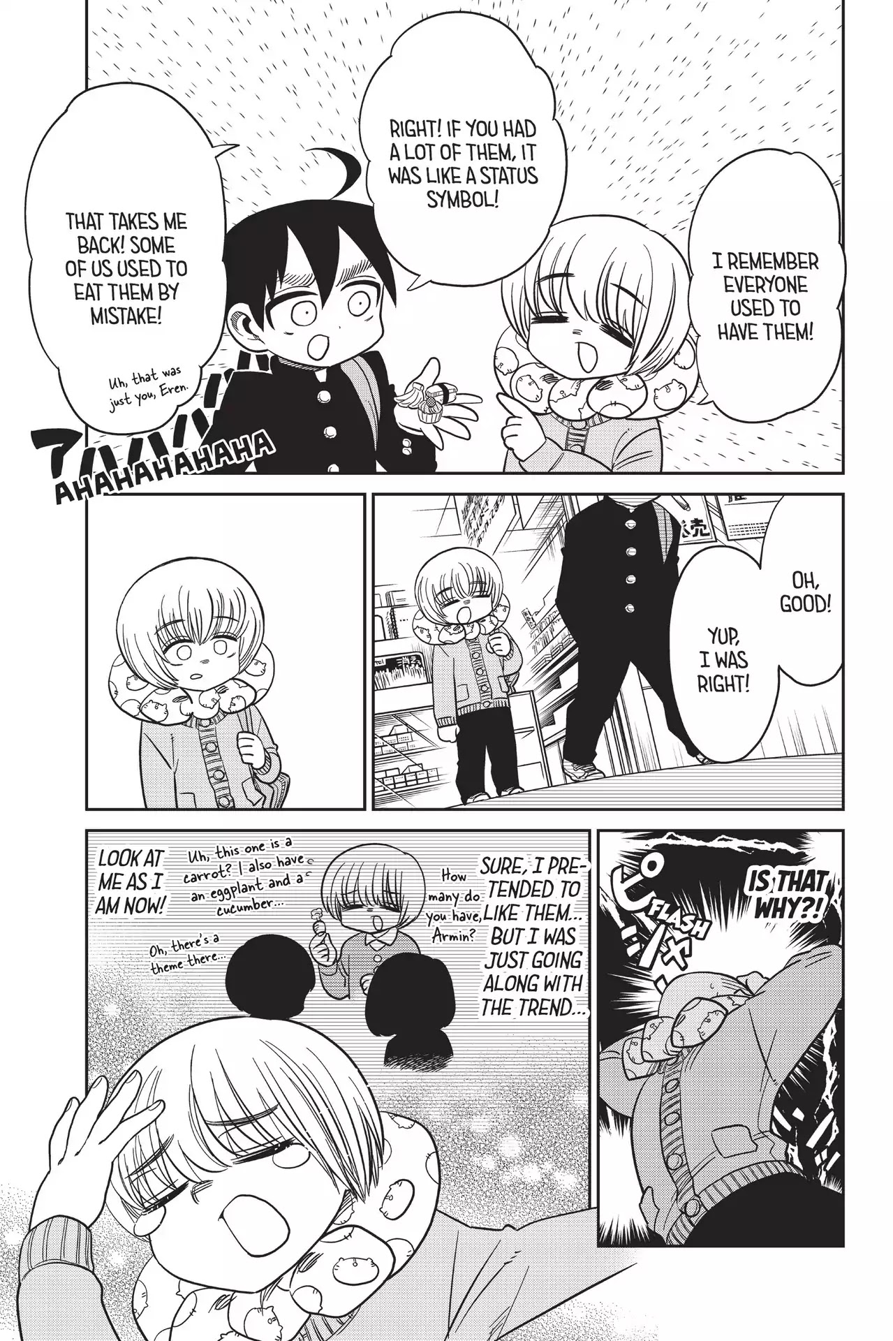 Attack on Titan: Junior High Chapter 64 page 5 - Chapter 64: Vol.5 64th Period: A Boy And His Erasers
