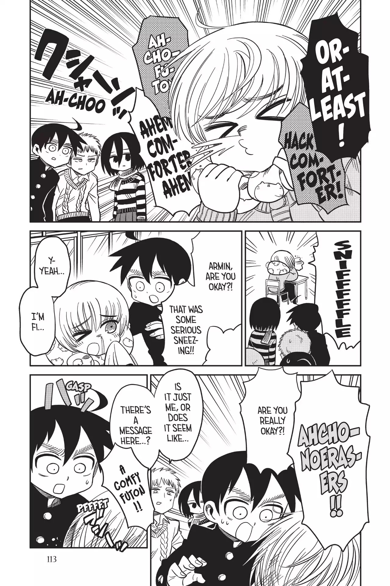 Attack on Titan: Junior High Chapter 64 page 7 - Chapter 64: Vol.5 64th Period: A Boy And His Erasers