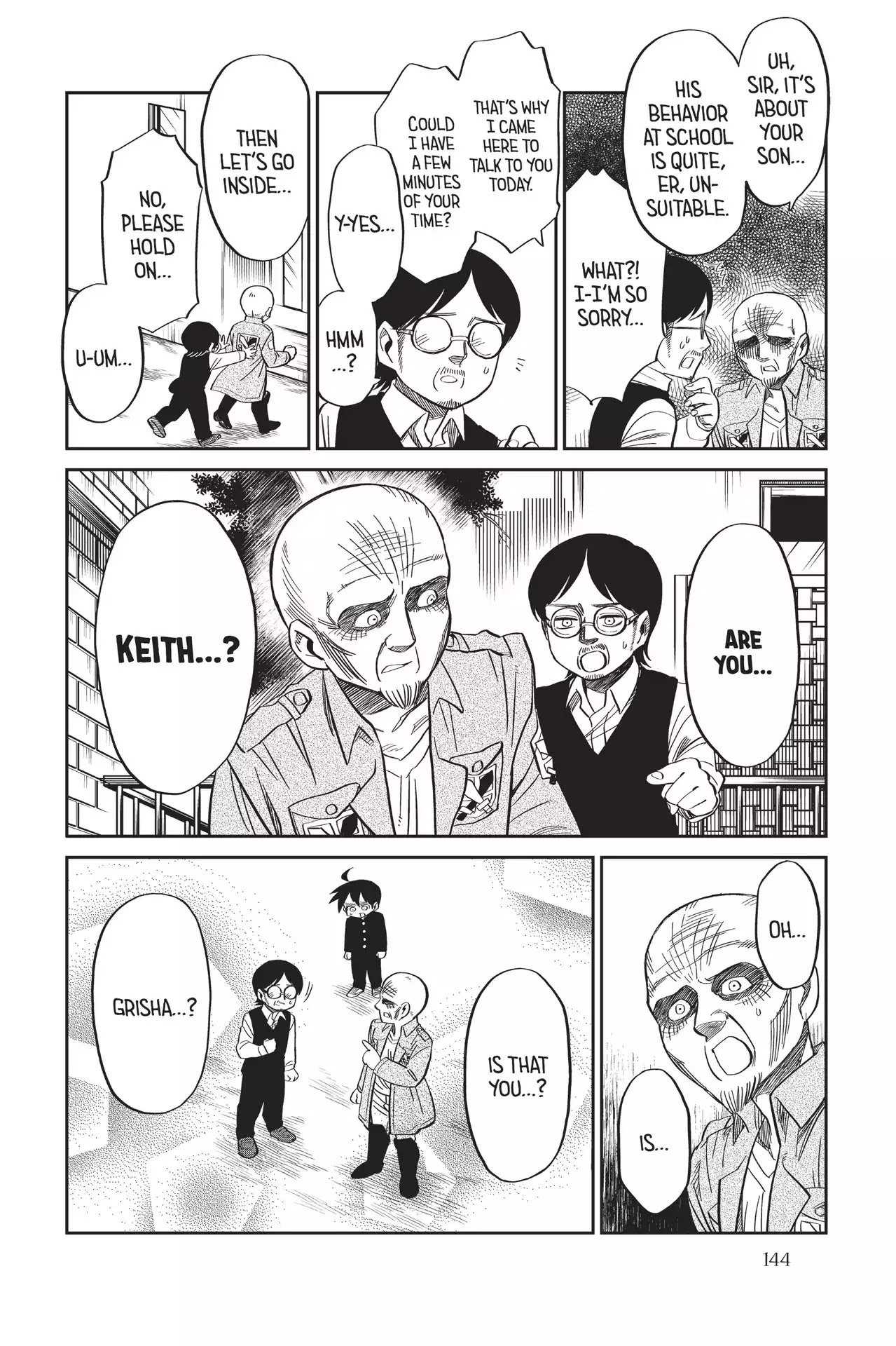 Attack on Titan: Junior High Chapter 65 page 10 - Chapter 65: Vol.5 65th Period: History Repeats Itself