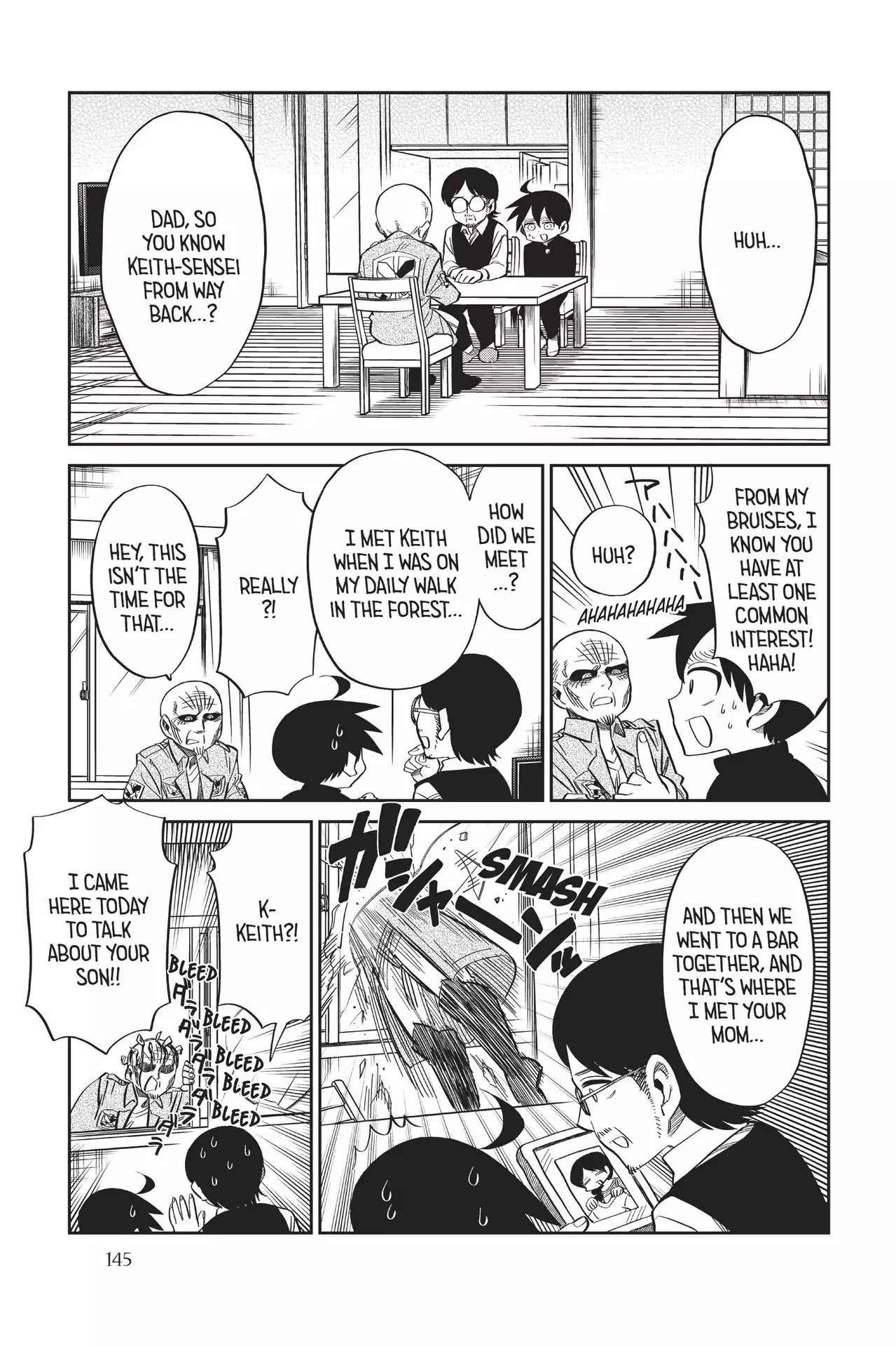 Attack on Titan: Junior High Chapter 65 page 11 - Chapter 65: Vol.5 65th Period: History Repeats Itself