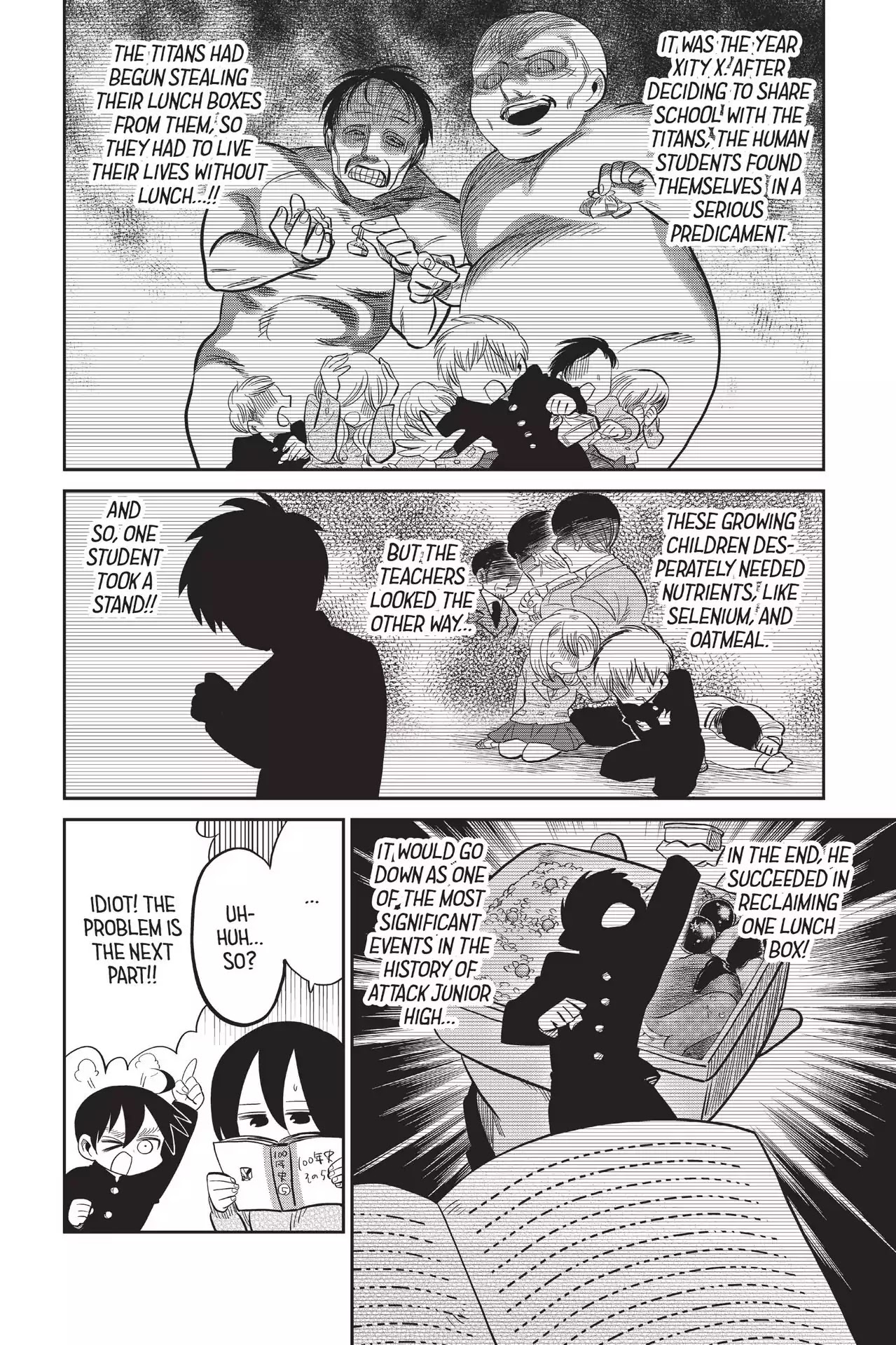 Attack on Titan: Junior High Chapter 65 page 2 - Chapter 65: Vol.5 65th Period: History Repeats Itself