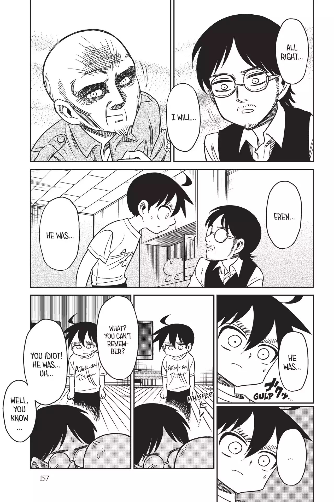 Attack on Titan: Junior High Chapter 65 page 23 - Chapter 65: Vol.5 65th Period: History Repeats Itself