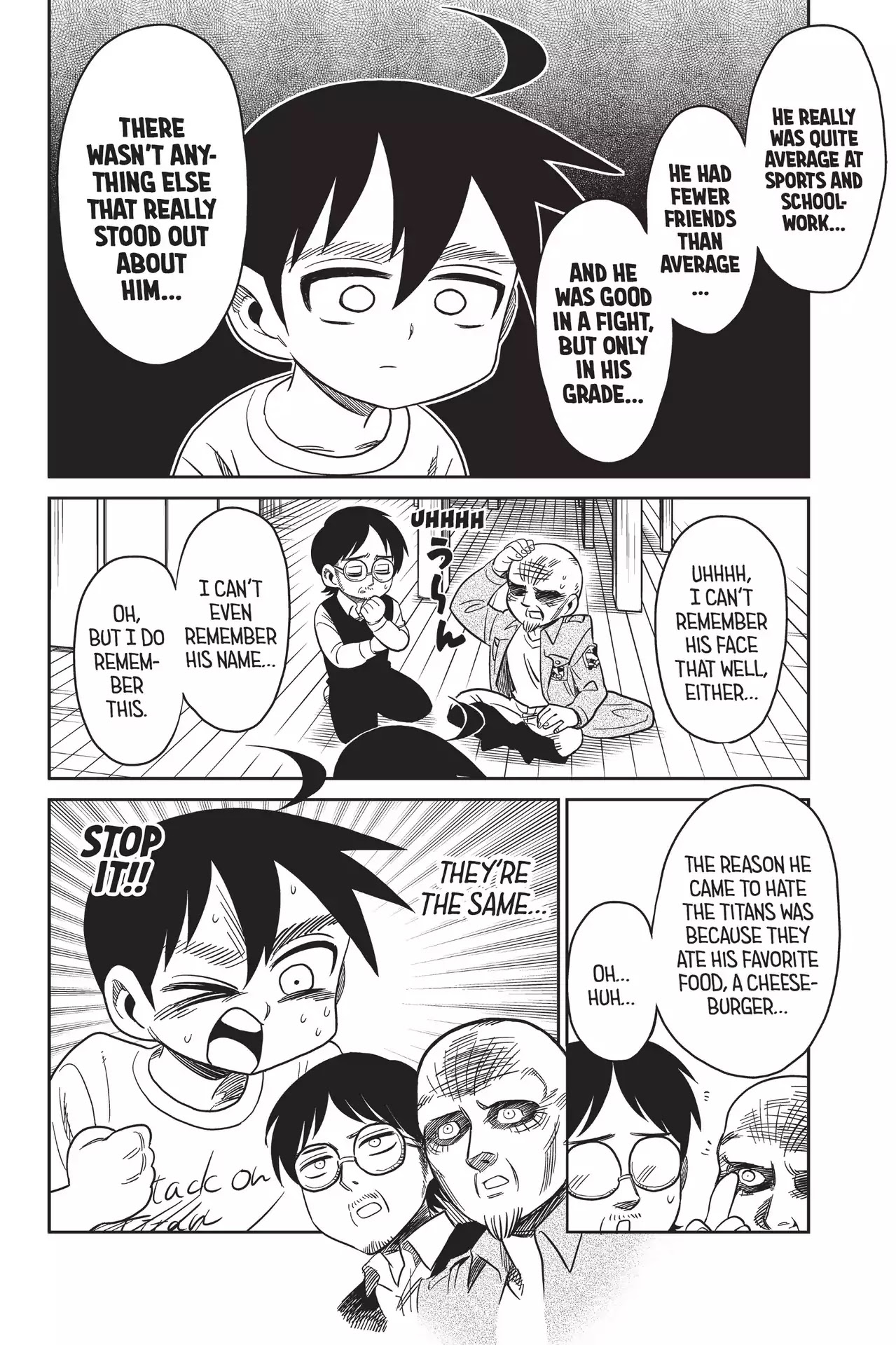 Attack on Titan: Junior High Chapter 65 page 24 - Chapter 65: Vol.5 65th Period: History Repeats Itself