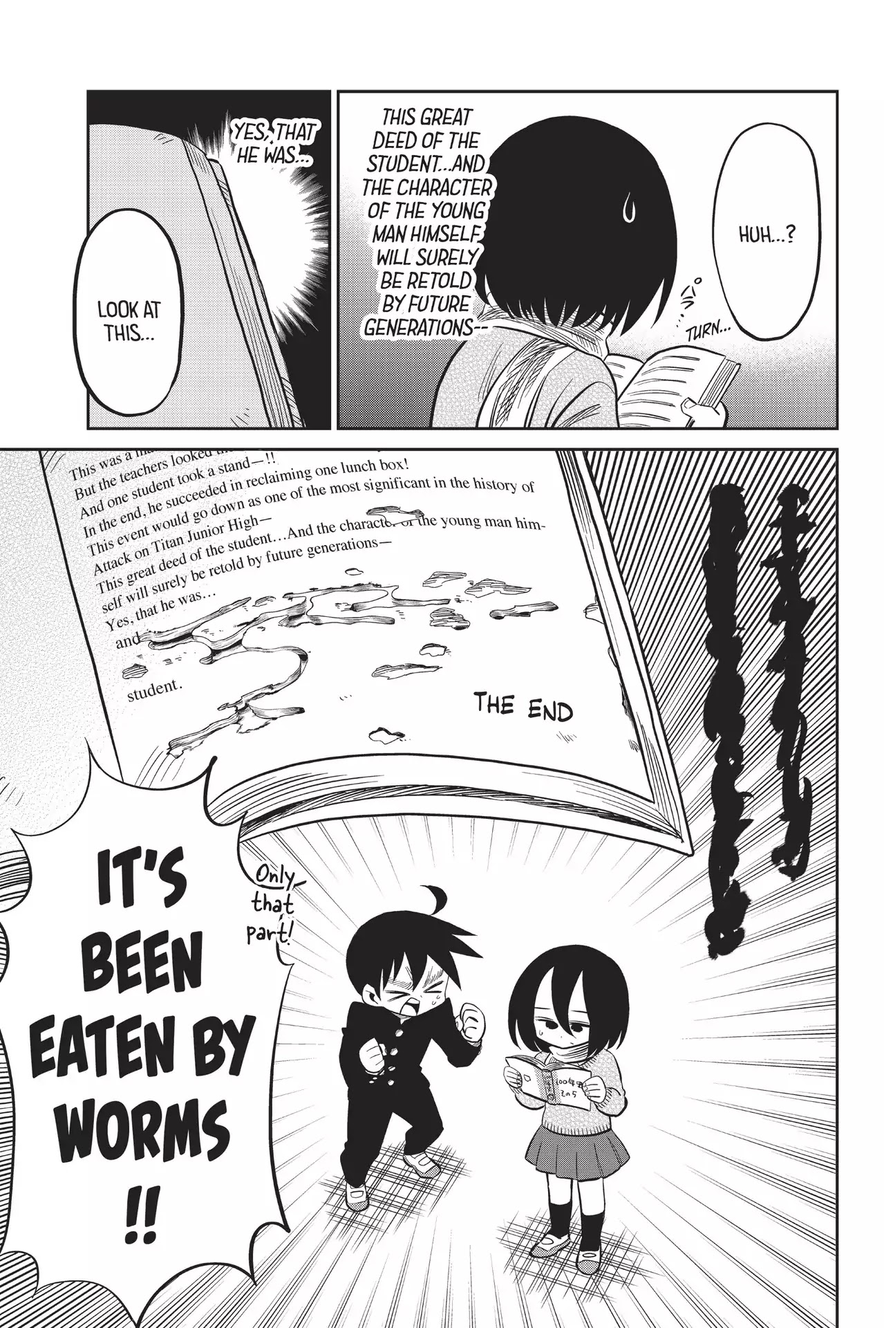 Attack on Titan: Junior High Chapter 65 page 3 - Chapter 65: Vol.5 65th Period: History Repeats Itself