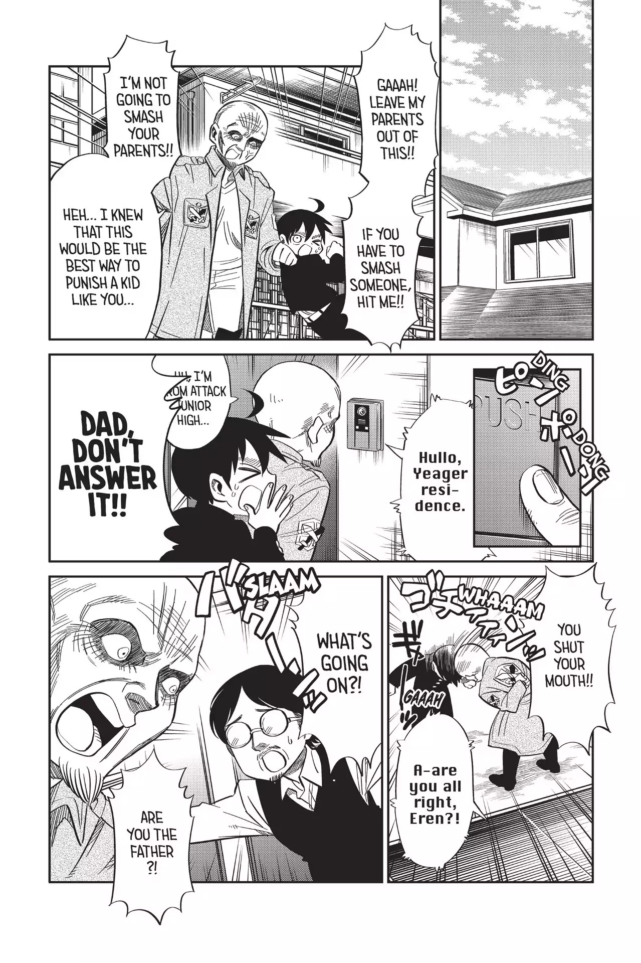 Attack on Titan: Junior High Chapter 65 page 9 - Chapter 65: Vol.5 65th Period: History Repeats Itself