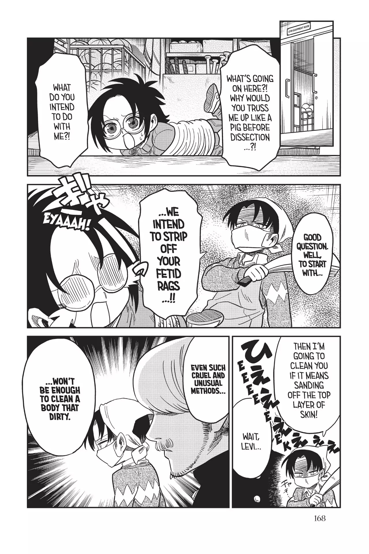 Attack on Titan: Junior High Chapter 66 page 8 - Chapter 66: Vol.5 66th Period: My Classmate Smells Sweet
