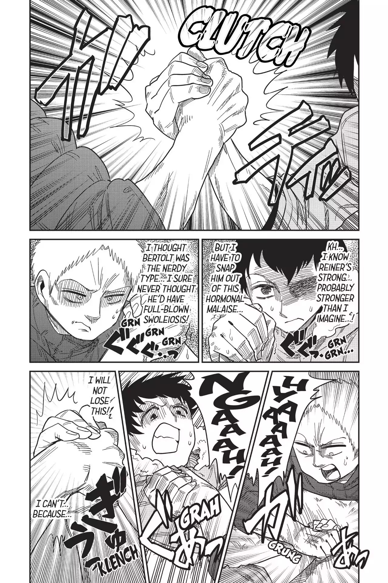 Attack on Titan: Junior High Chapter 68 page 11 - Chapter 68: Vol.5 68th Period: Friends Always Share