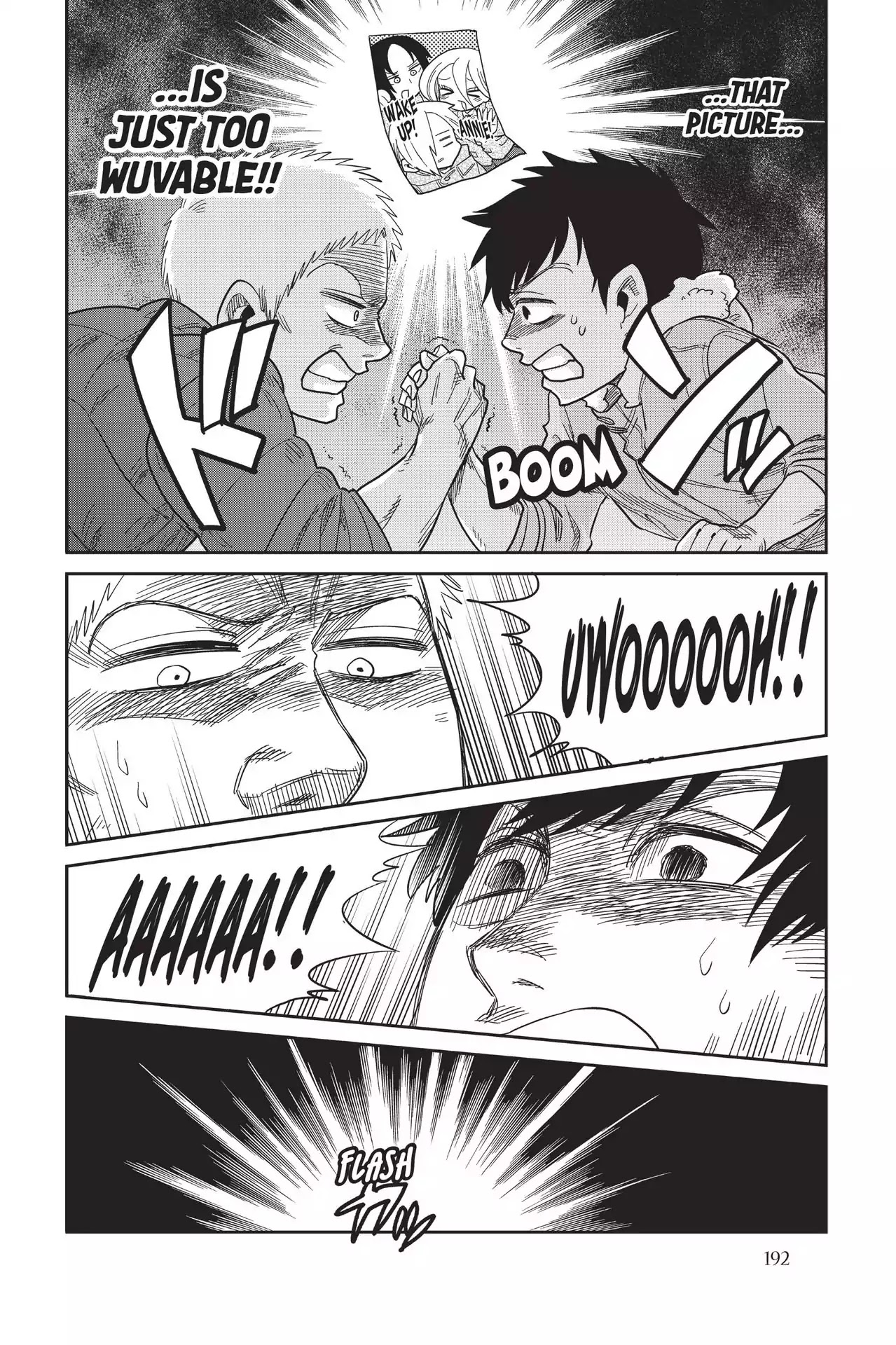 Attack on Titan: Junior High Chapter 68 page 12 - Chapter 68: Vol.5 68th Period: Friends Always Share