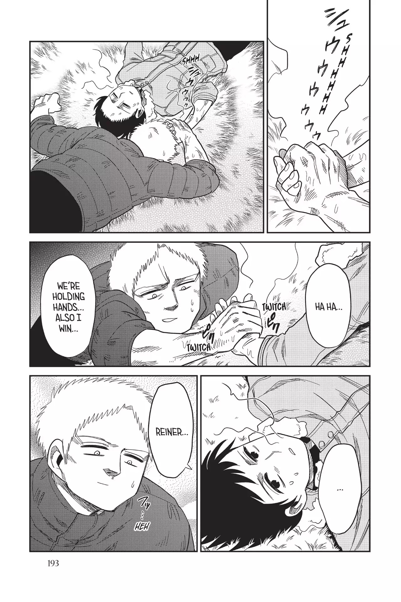 Attack on Titan: Junior High Chapter 68 page 13 - Chapter 68: Vol.5 68th Period: Friends Always Share