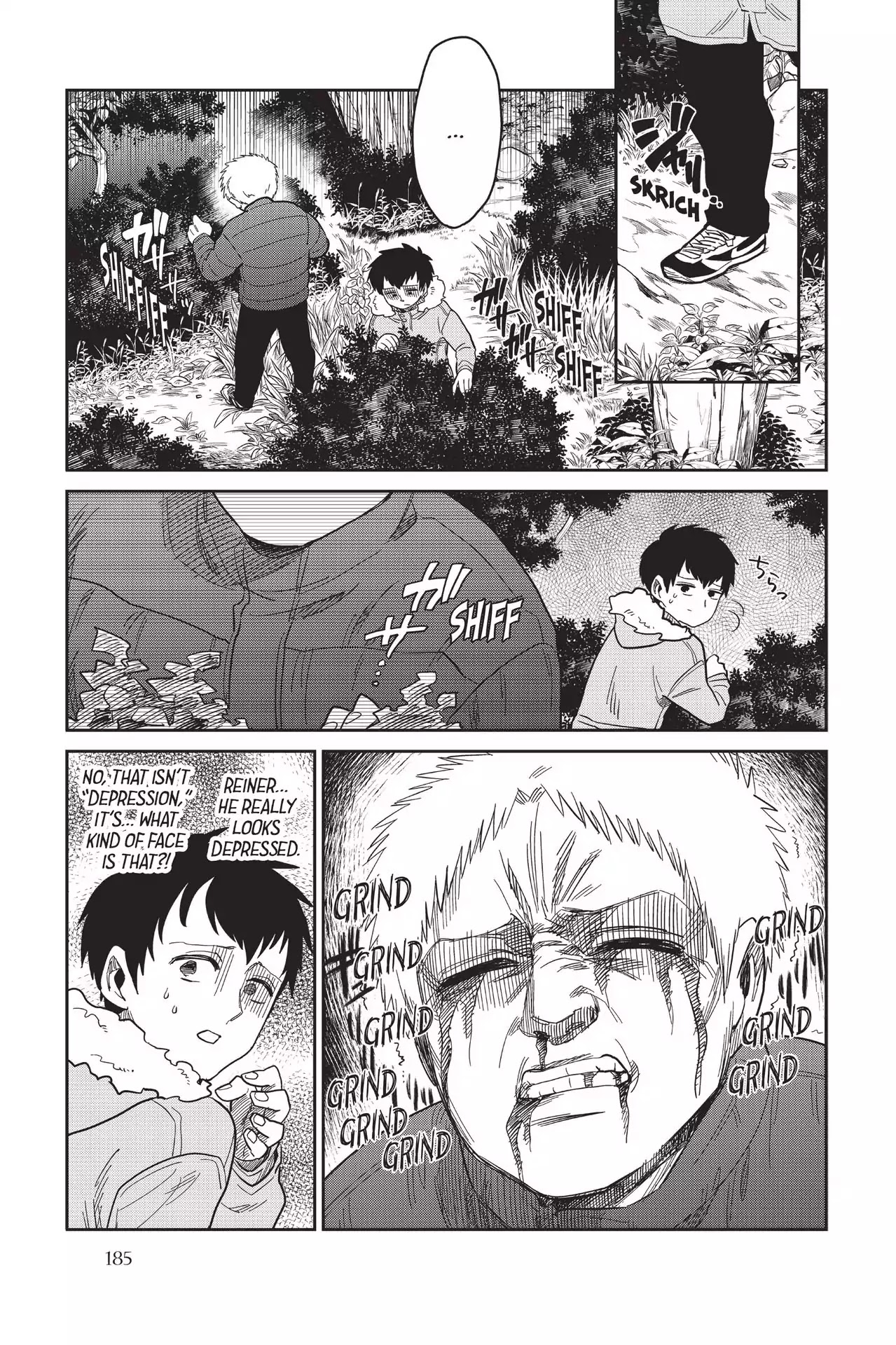 Attack on Titan: Junior High Chapter 68 page 5 - Chapter 68: Vol.5 68th Period: Friends Always Share