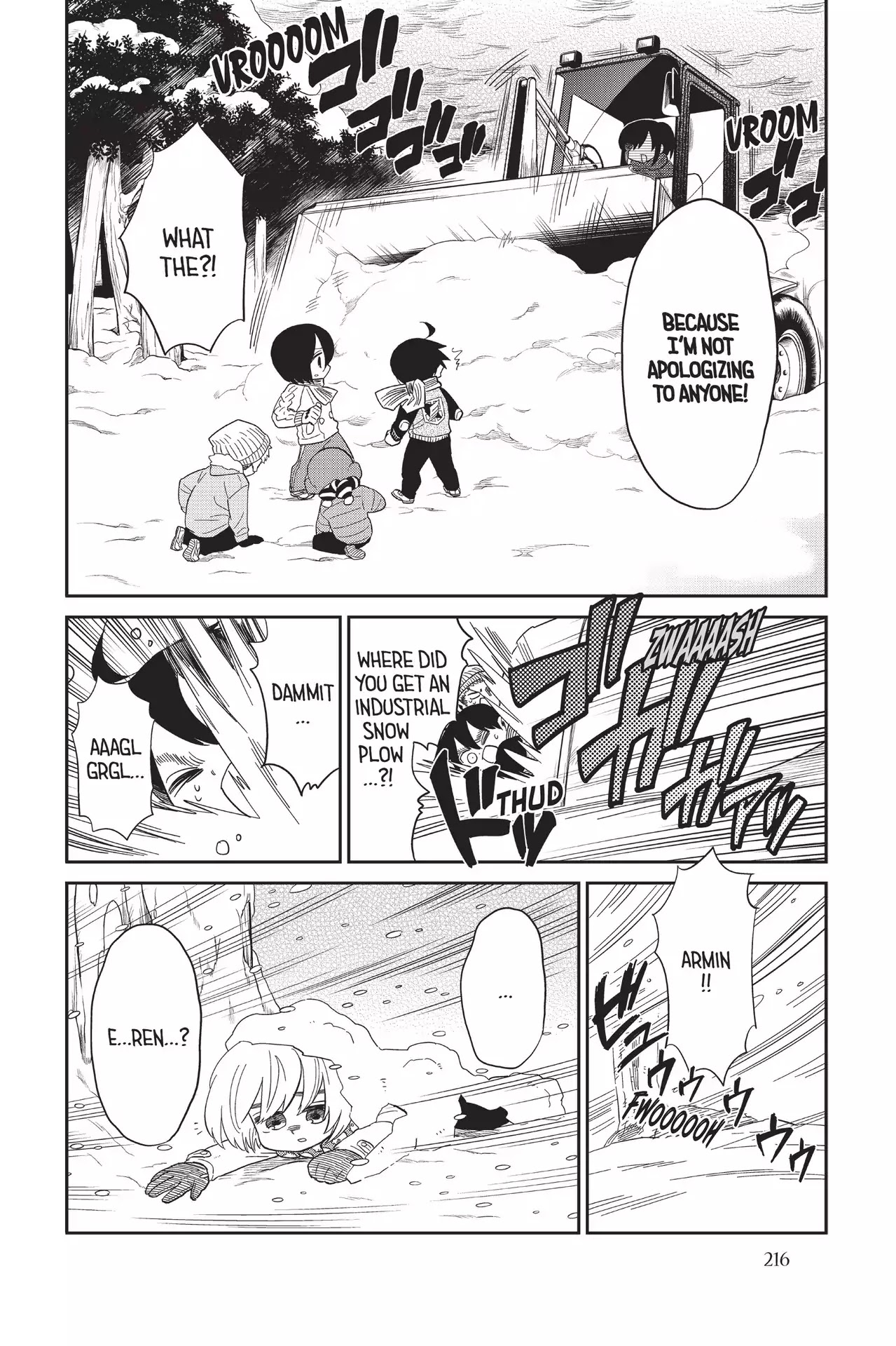 Attack on Titan: Junior High Chapter 69 page 18 - Chapter 69: Vol.5 69th Period: Let It Snow, Let Them Burn