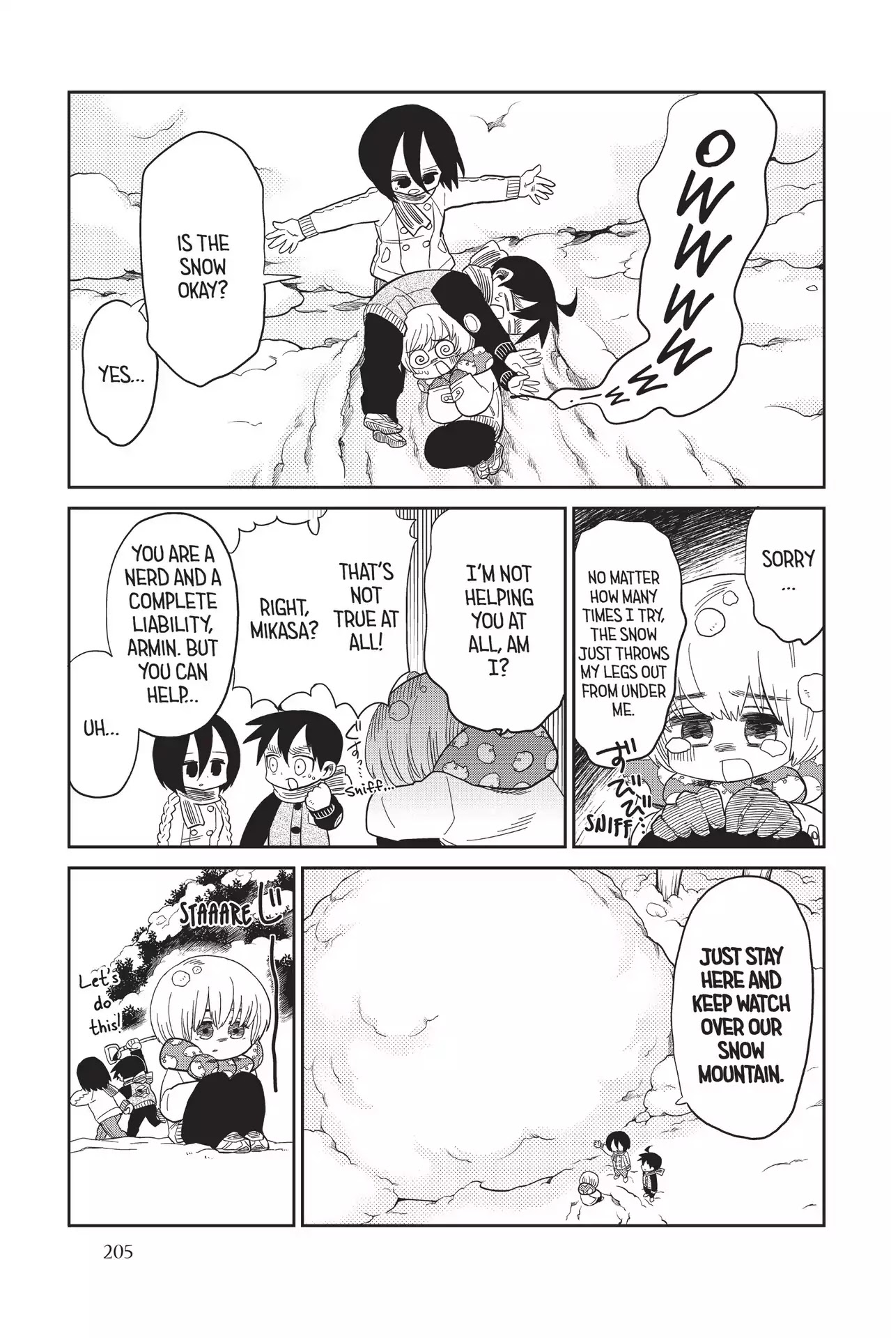 Attack on Titan: Junior High Chapter 69 page 7 - Chapter 69: Vol.5 69th Period: Let It Snow, Let Them Burn