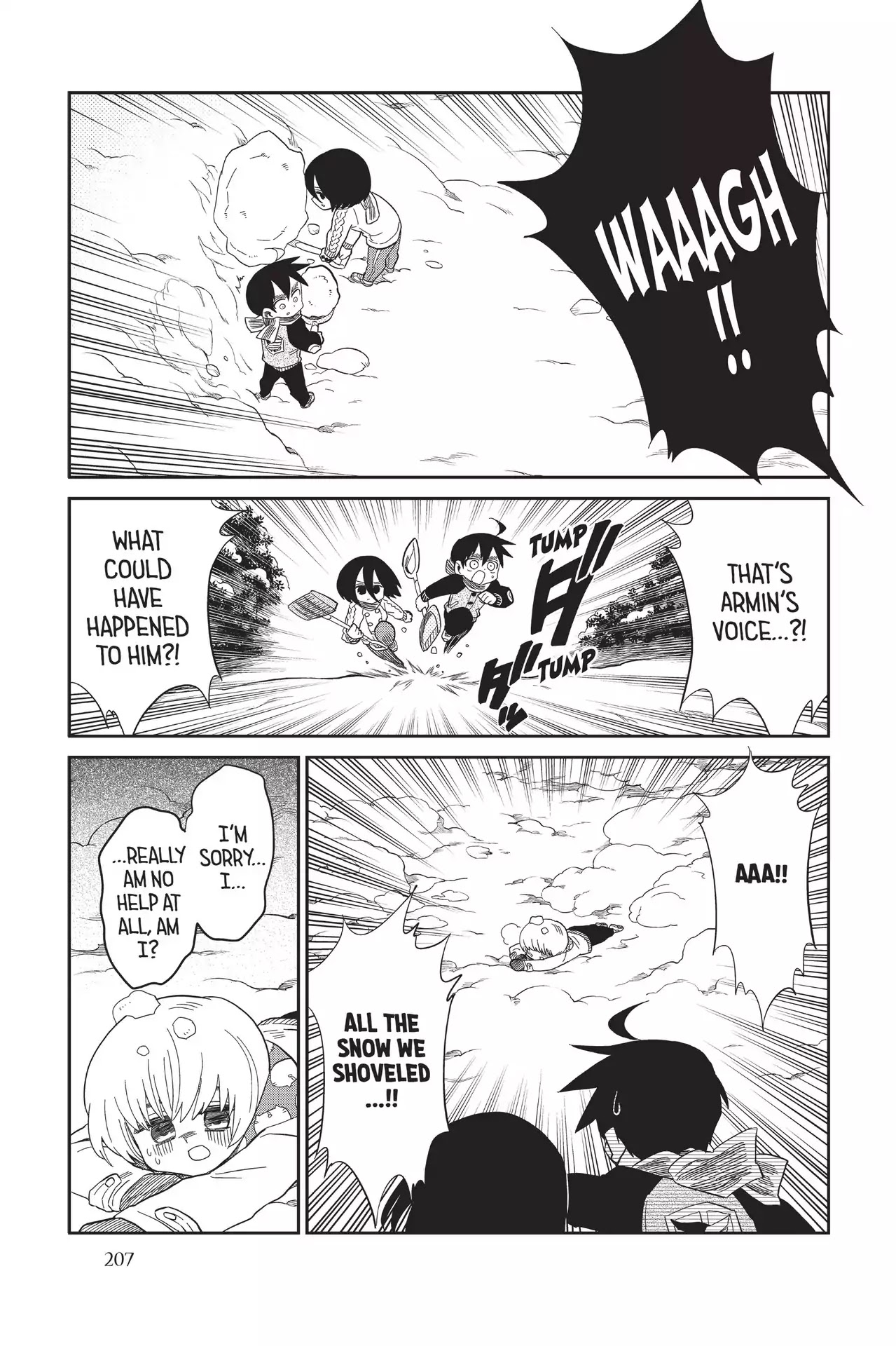 Attack on Titan: Junior High Chapter 69 page 9 - Chapter 69: Vol.5 69th Period: Let It Snow, Let Them Burn
