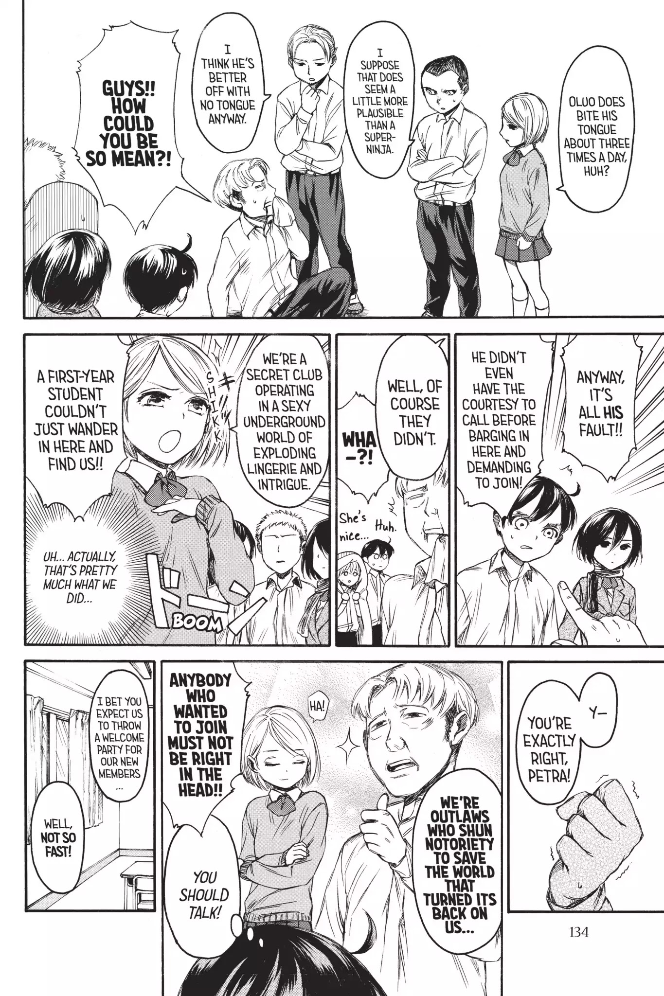 Attack on Titan: Junior High Chapter 7 page 10 - Chapter 7: Vol.1 7th Period: A Whiff Of Something Interesting