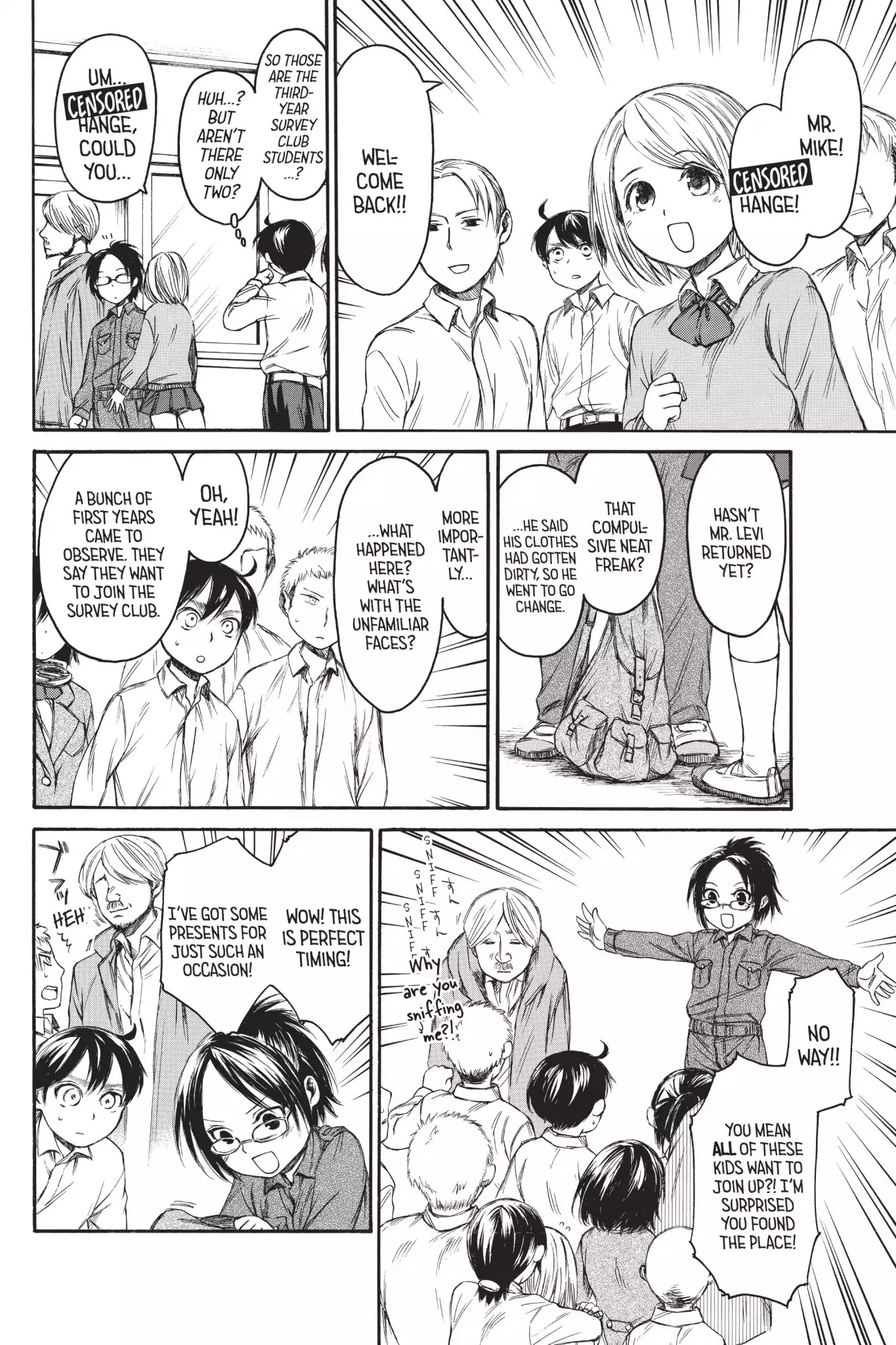 Attack on Titan: Junior High Chapter 7 page 12 - Chapter 7: Vol.1 7th Period: A Whiff Of Something Interesting