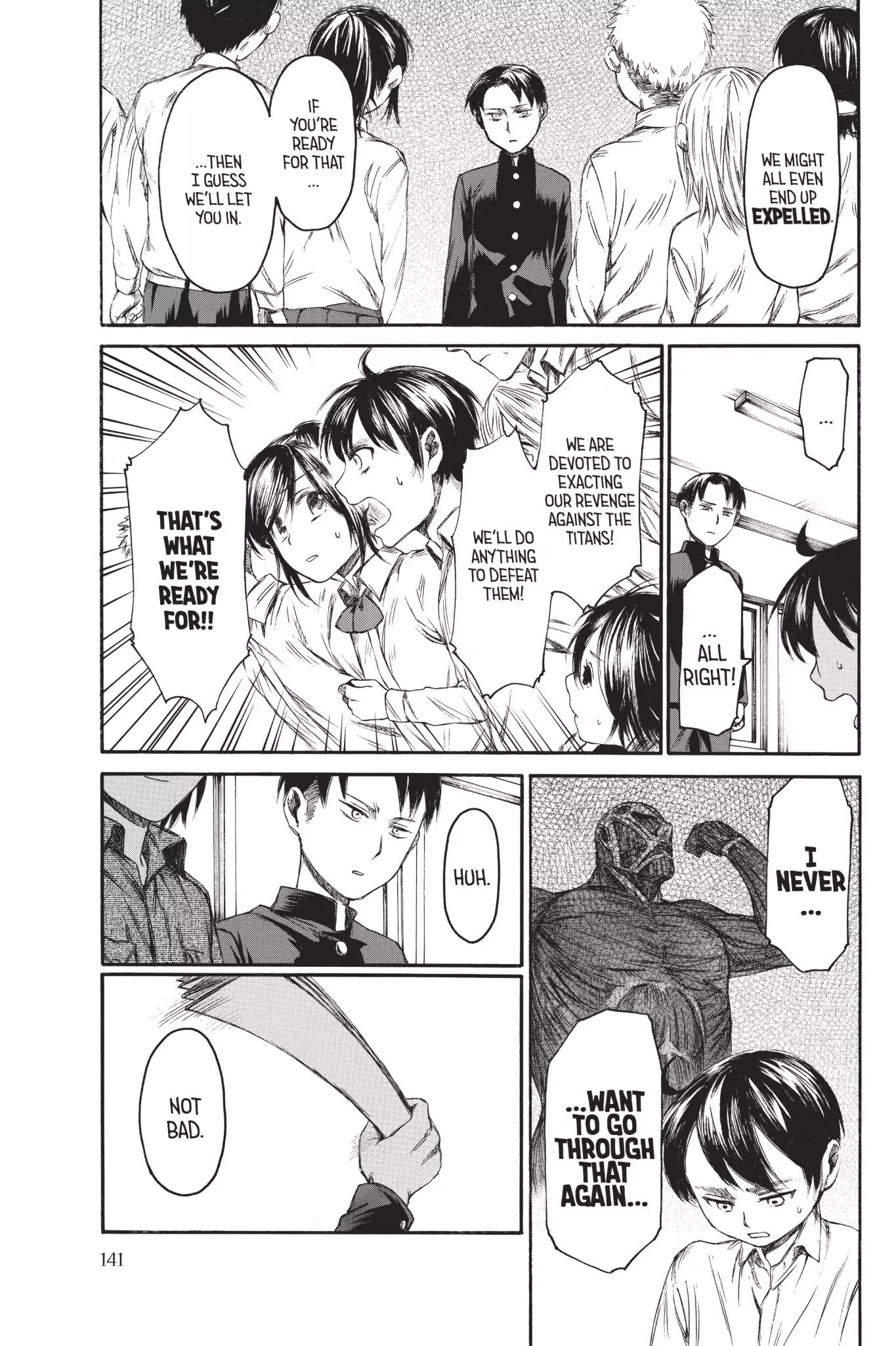 Attack on Titan: Junior High Chapter 7 page 17 - Chapter 7: Vol.1 7th Period: A Whiff Of Something Interesting