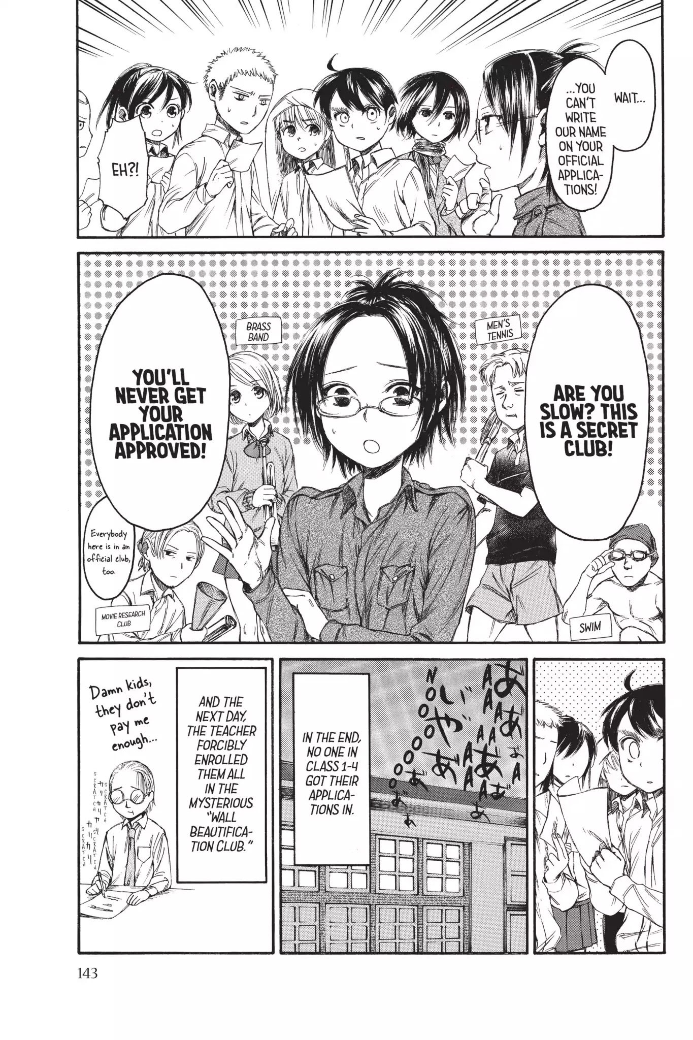 Attack on Titan: Junior High Chapter 7 page 19 - Chapter 7: Vol.1 7th Period: A Whiff Of Something Interesting