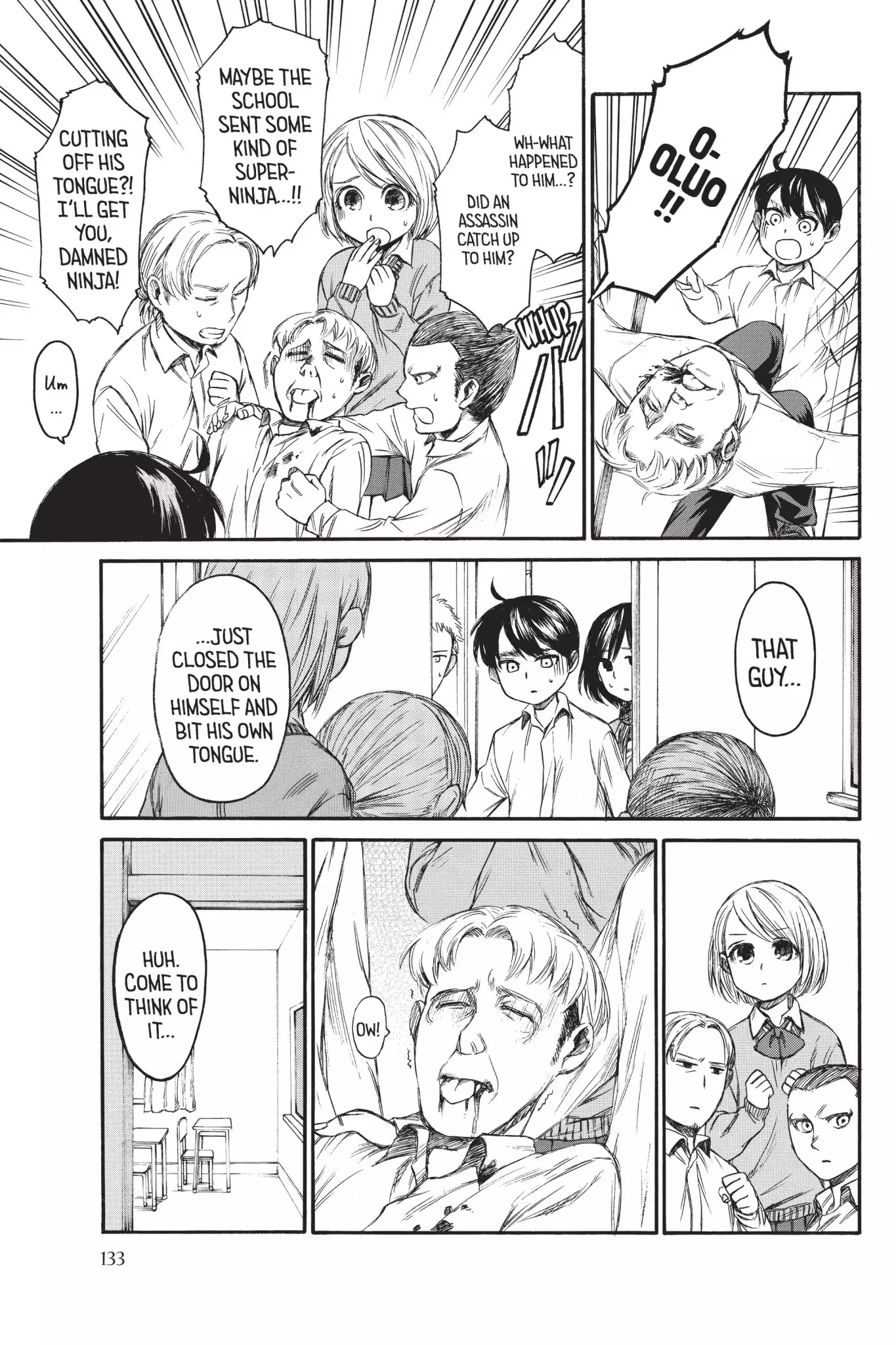 Attack on Titan: Junior High Chapter 7 page 9 - Chapter 7: Vol.1 7th Period: A Whiff Of Something Interesting