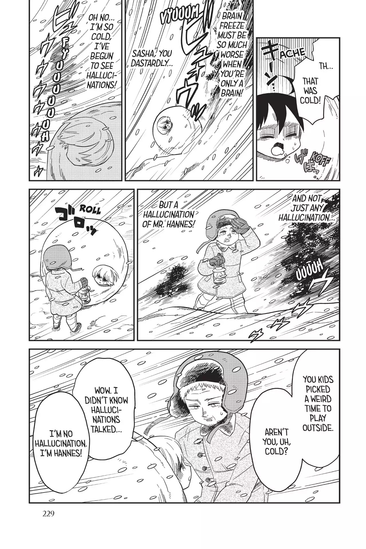 Attack on Titan: Junior High Chapter 70 page 13 - Chapter 70: Vol.5 70th Period: The Snow-Shoveling Fanciers Club