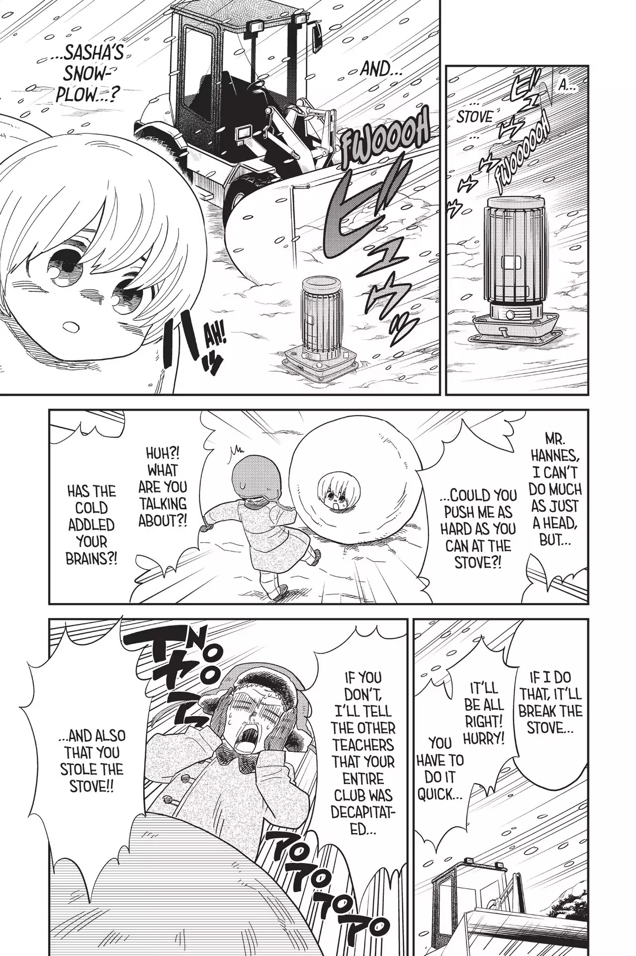 Attack on Titan: Junior High Chapter 70 page 15 - Chapter 70: Vol.5 70th Period: The Snow-Shoveling Fanciers Club