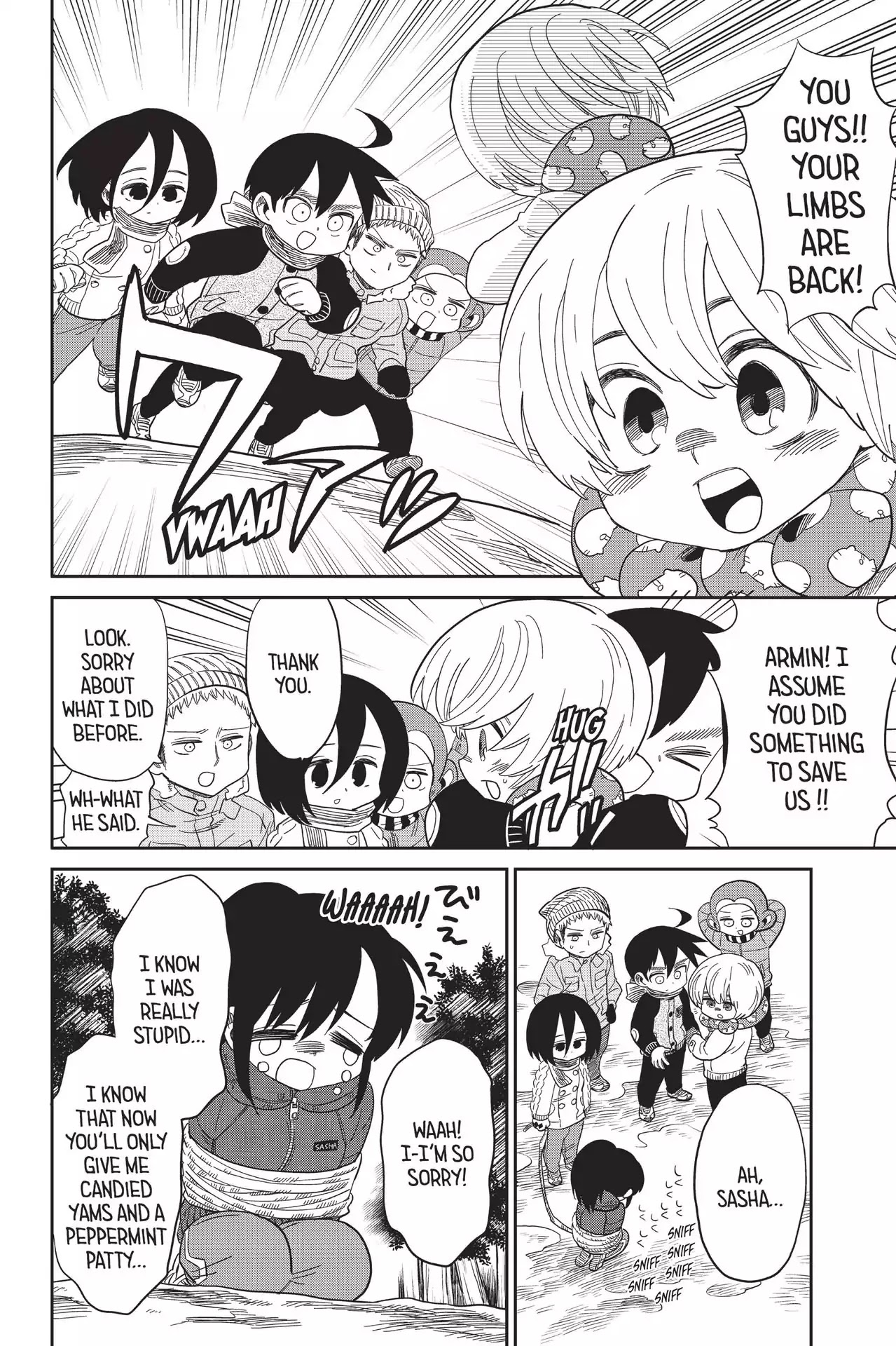 Attack on Titan: Junior High Chapter 70 page 20 - Chapter 70: Vol.5 70th Period: The Snow-Shoveling Fanciers Club