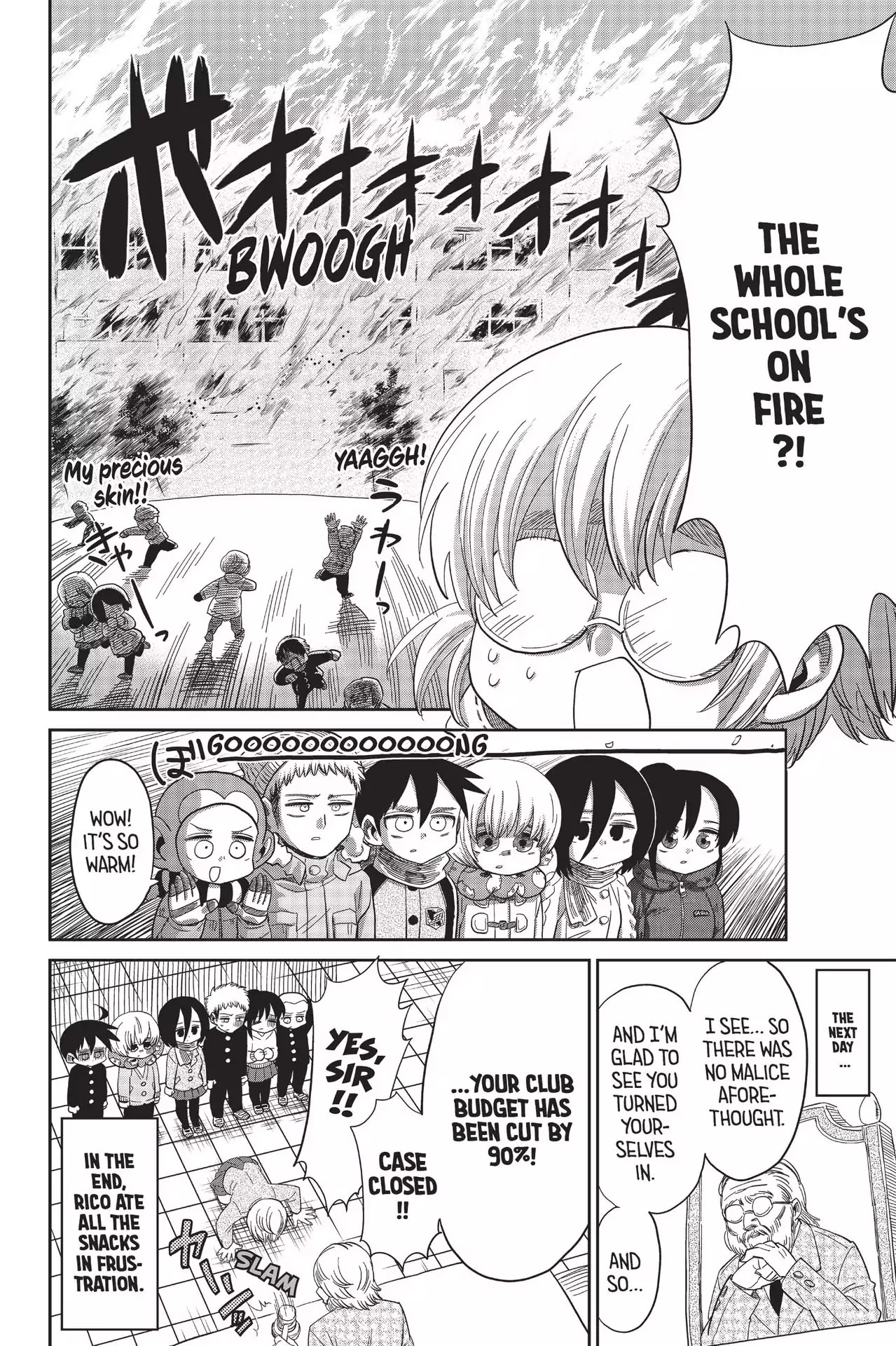 Attack on Titan: Junior High Chapter 70 page 24 - Chapter 70: Vol.5 70th Period: The Snow-Shoveling Fanciers Club