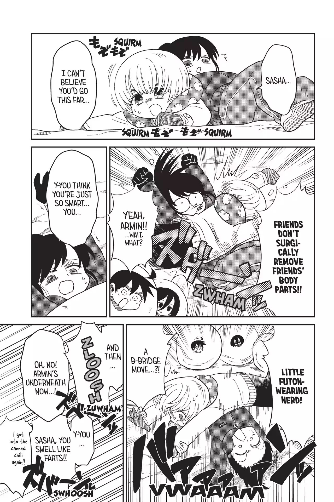 Attack on Titan: Junior High Chapter 70 page 9 - Chapter 70: Vol.5 70th Period: The Snow-Shoveling Fanciers Club