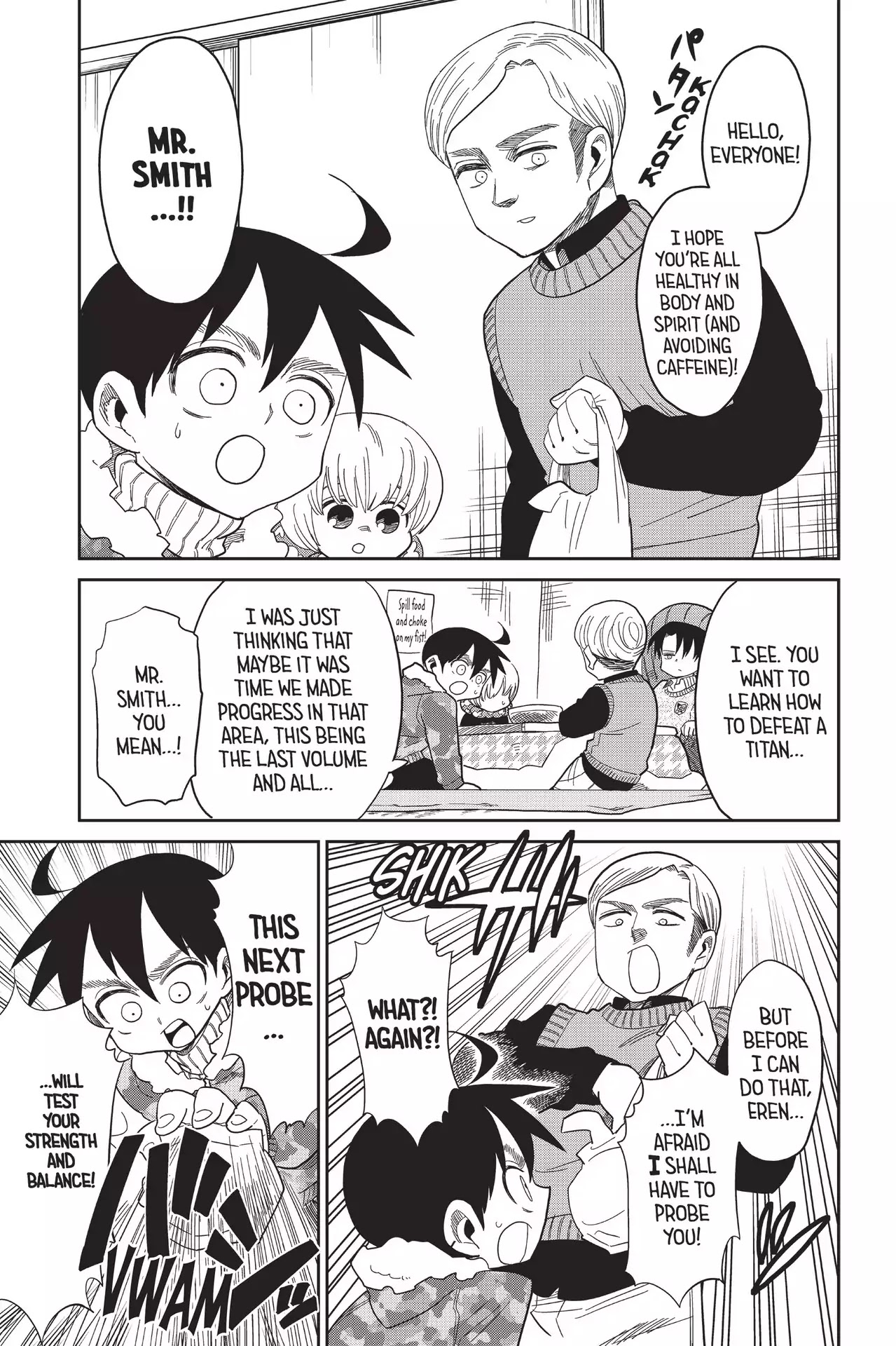 Attack on Titan: Junior High Chapter 71 page 13 - Chapter 71: Vol.5 71th Period: A Day Off Is The Time To Try A Change And Mature Like Nobody's Business