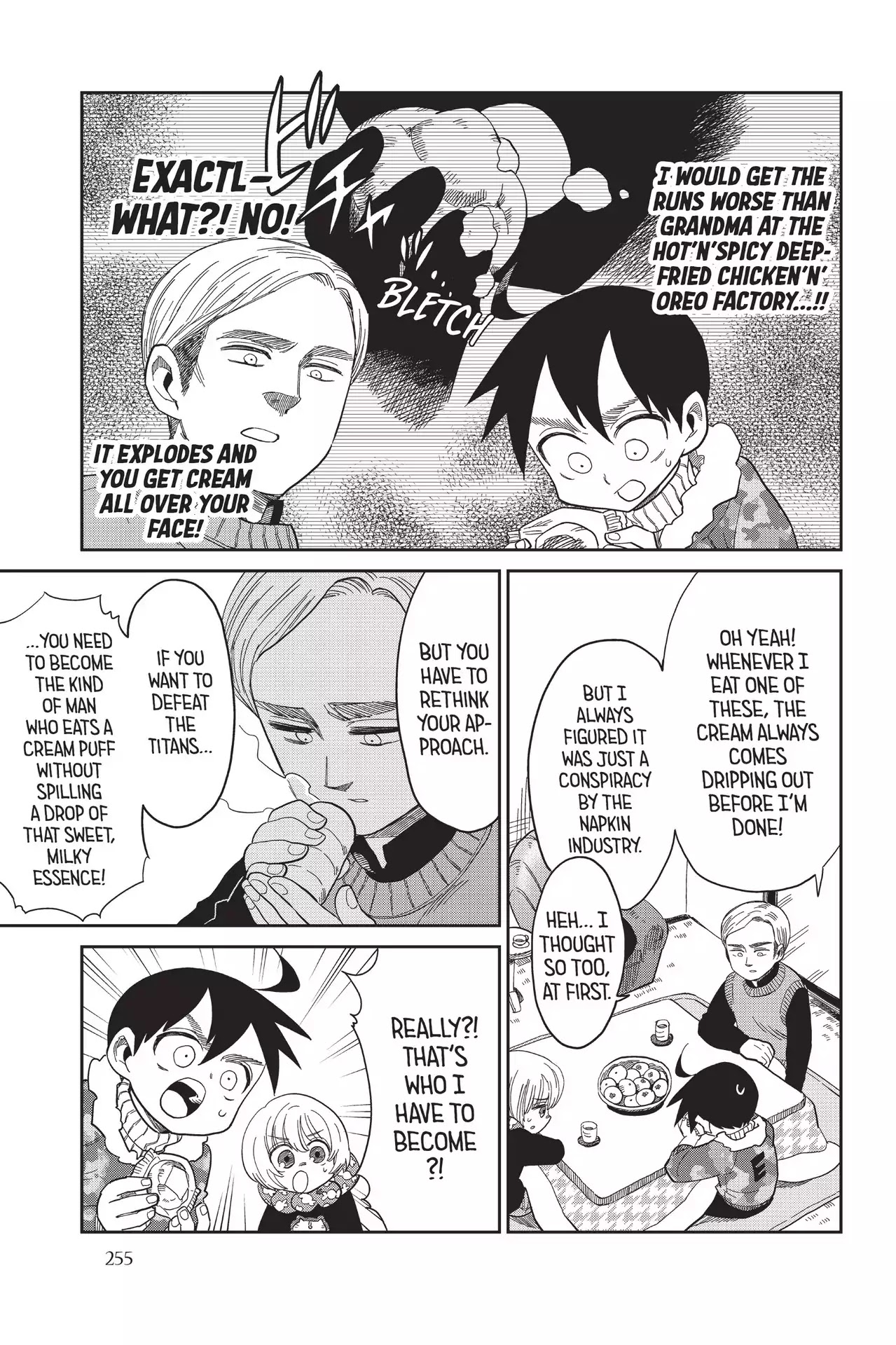 Attack on Titan: Junior High Chapter 71 page 15 - Chapter 71: Vol.5 71th Period: A Day Off Is The Time To Try A Change And Mature Like Nobody's Business