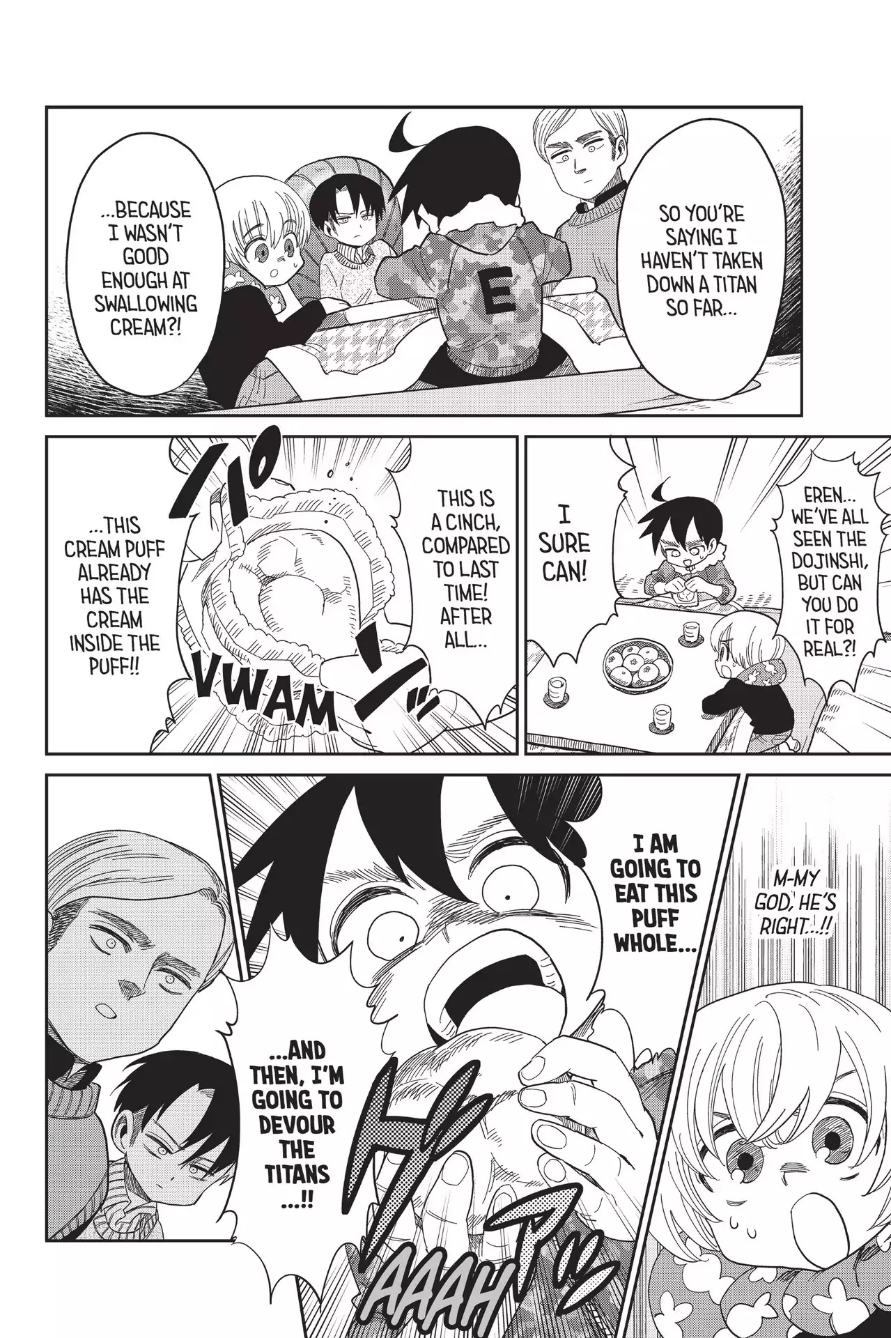 Attack on Titan: Junior High Chapter 71 page 16 - Chapter 71: Vol.5 71th Period: A Day Off Is The Time To Try A Change And Mature Like Nobody's Business