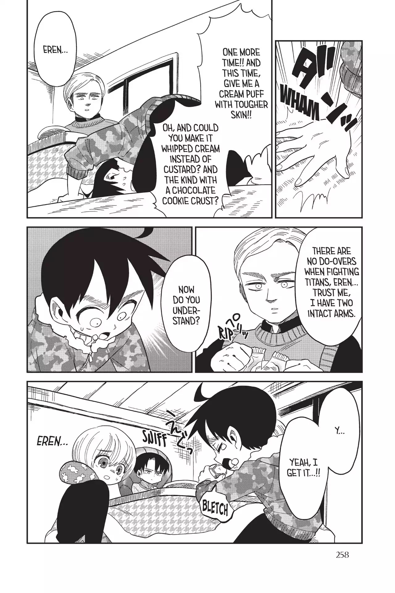 Attack on Titan: Junior High Chapter 71 page 18 - Chapter 71: Vol.5 71th Period: A Day Off Is The Time To Try A Change And Mature Like Nobody's Business