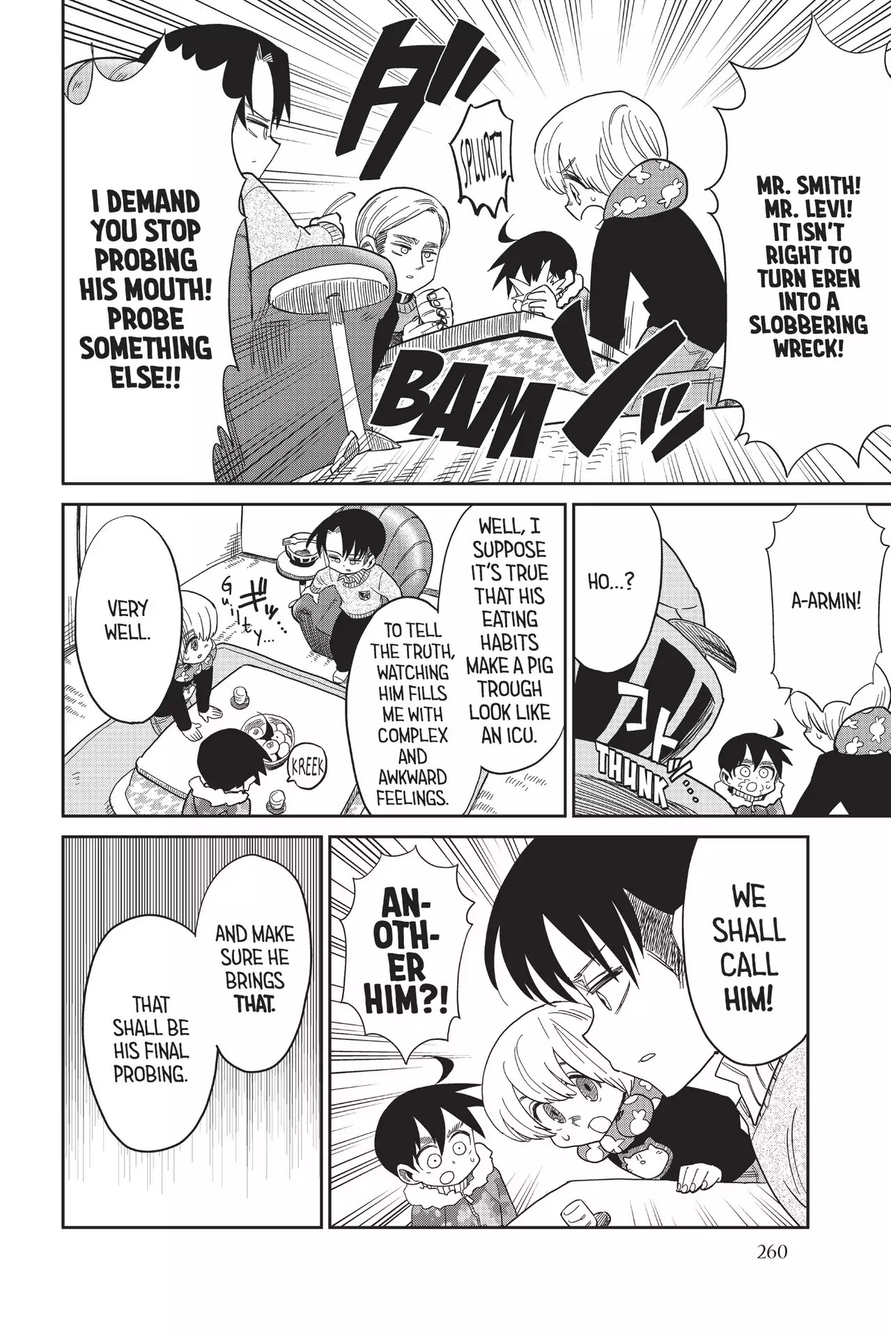 Attack on Titan: Junior High Chapter 71 page 20 - Chapter 71: Vol.5 71th Period: A Day Off Is The Time To Try A Change And Mature Like Nobody's Business