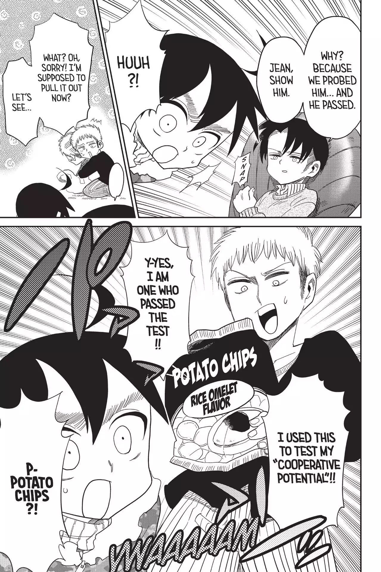 Attack on Titan: Junior High Chapter 71 page 23 - Chapter 71: Vol.5 71th Period: A Day Off Is The Time To Try A Change And Mature Like Nobody's Business