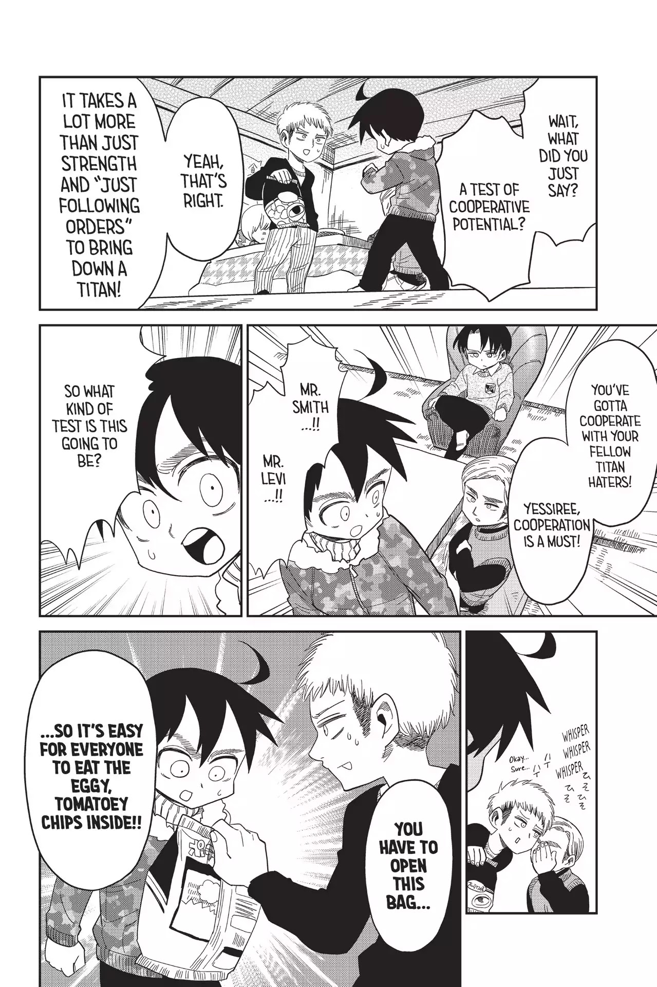 Attack on Titan: Junior High Chapter 71 page 24 - Chapter 71: Vol.5 71th Period: A Day Off Is The Time To Try A Change And Mature Like Nobody's Business