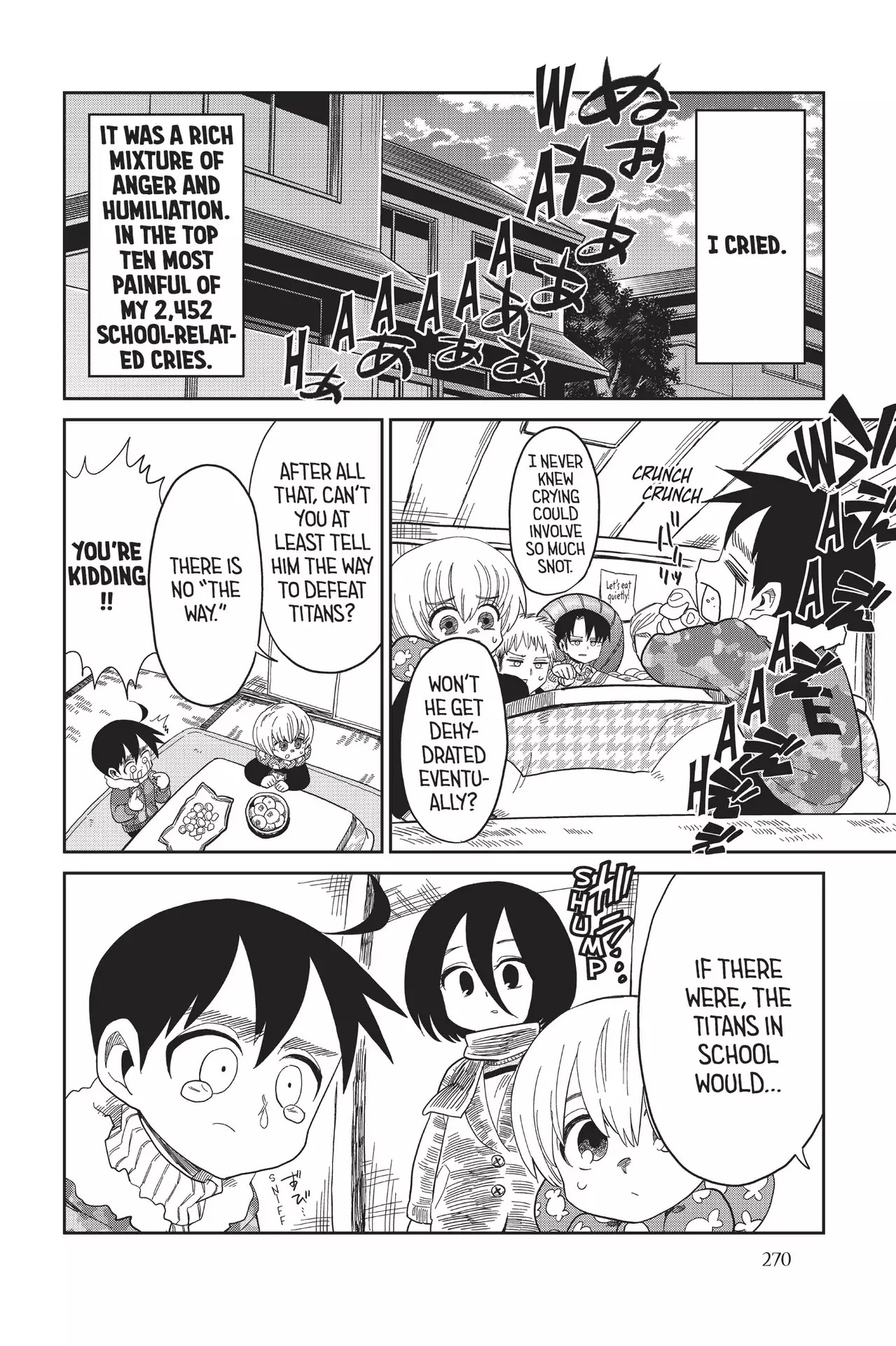 Attack on Titan: Junior High Chapter 71 page 30 - Chapter 71: Vol.5 71th Period: A Day Off Is The Time To Try A Change And Mature Like Nobody's Business