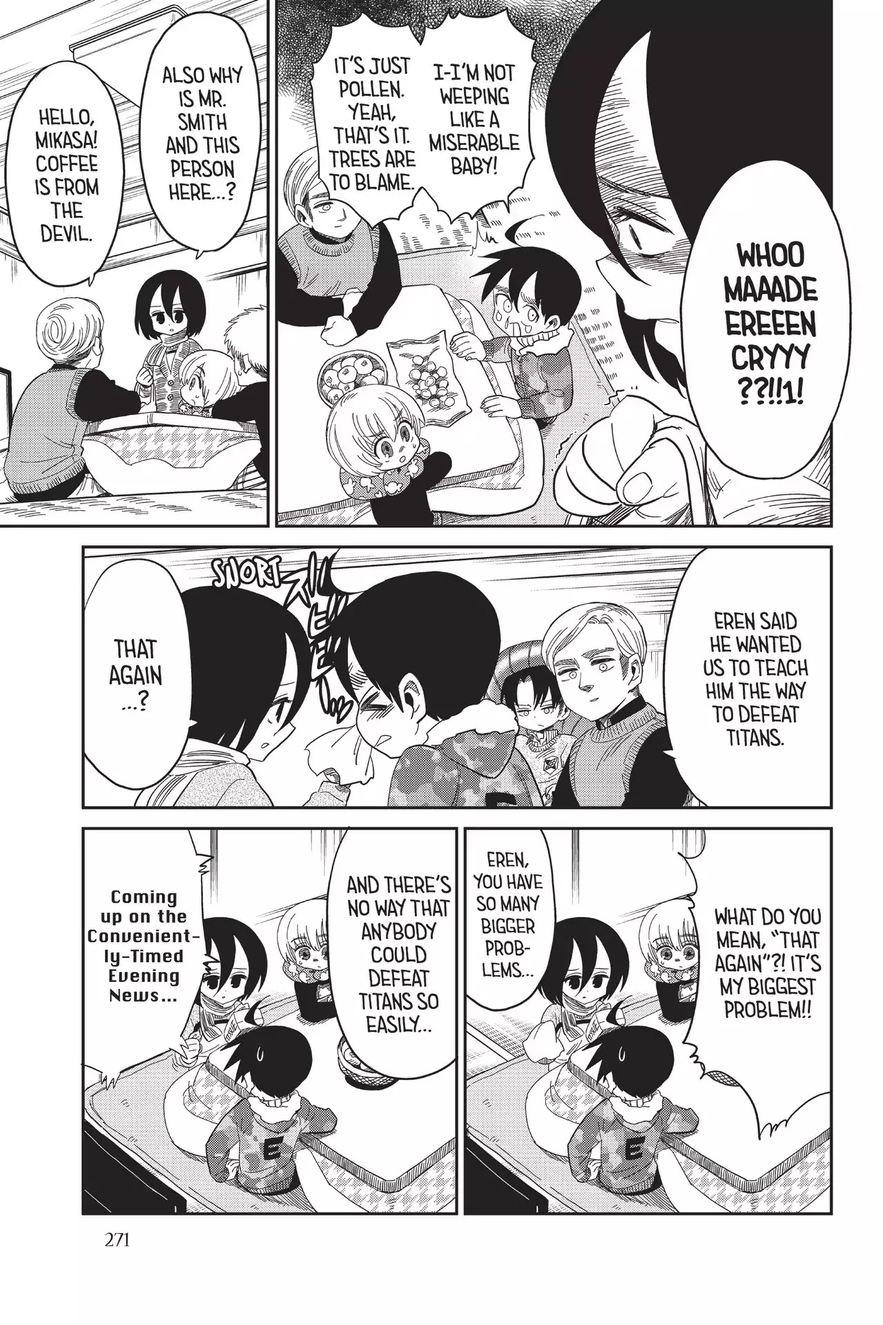 Attack on Titan: Junior High Chapter 71 page 31 - Chapter 71: Vol.5 71th Period: A Day Off Is The Time To Try A Change And Mature Like Nobody's Business