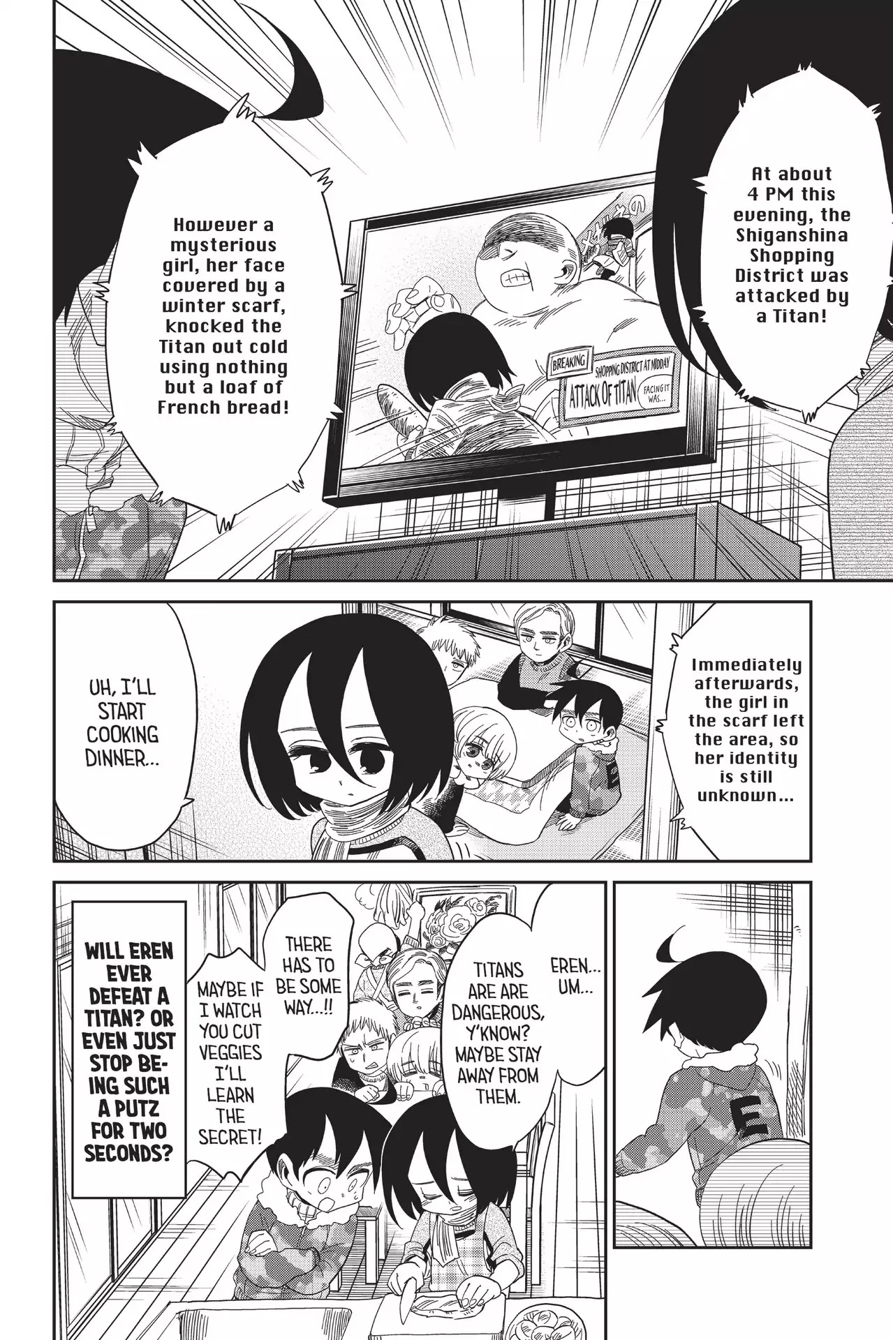 Attack on Titan: Junior High Chapter 71 page 32 - Chapter 71: Vol.5 71th Period: A Day Off Is The Time To Try A Change And Mature Like Nobody's Business