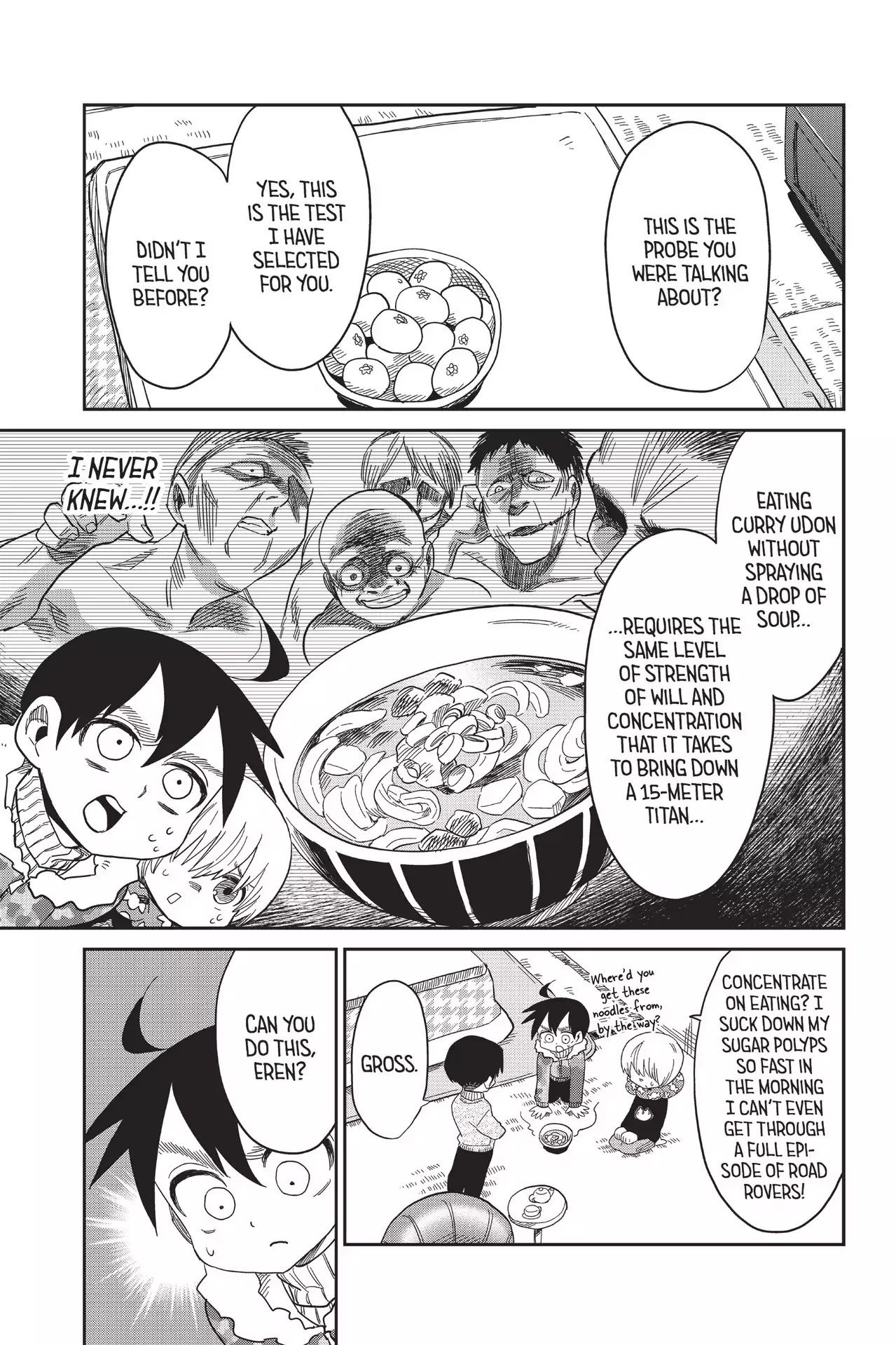 Attack on Titan: Junior High Chapter 71 page 9 - Chapter 71: Vol.5 71th Period: A Day Off Is The Time To Try A Change And Mature Like Nobody's Business