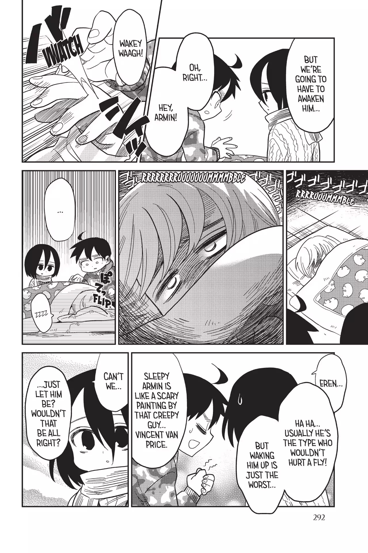 Attack on Titan: Junior High Chapter 72.5 page 2 - Vol.5 Special Edition: A Nice Morning, Feels Dreamy