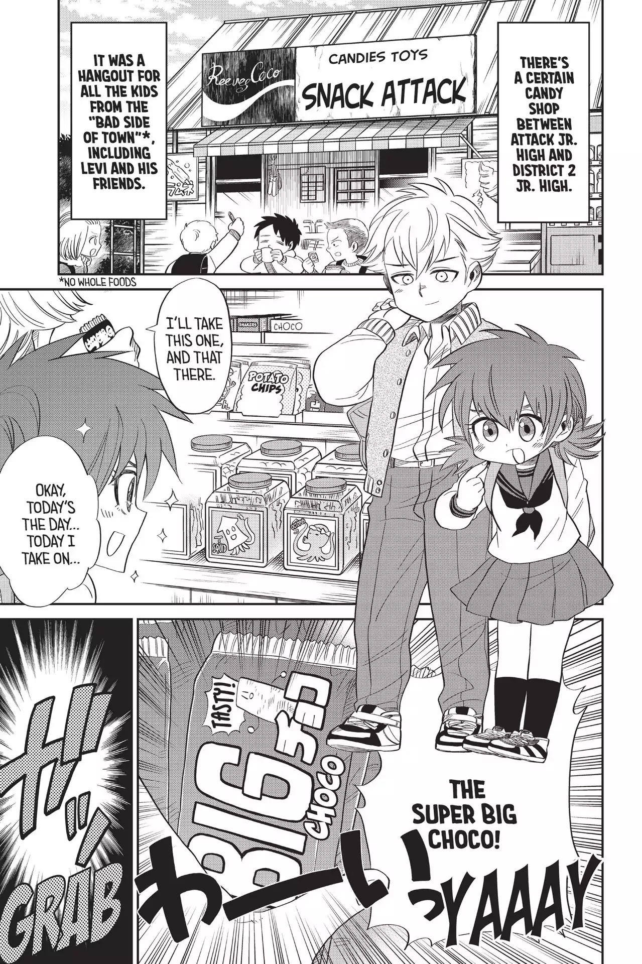 Attack on Titan: Junior High Chapter 72.6 page 1 - Vol.5 Special Edition: A Full-Out Dash Up The Steps To Adulthood