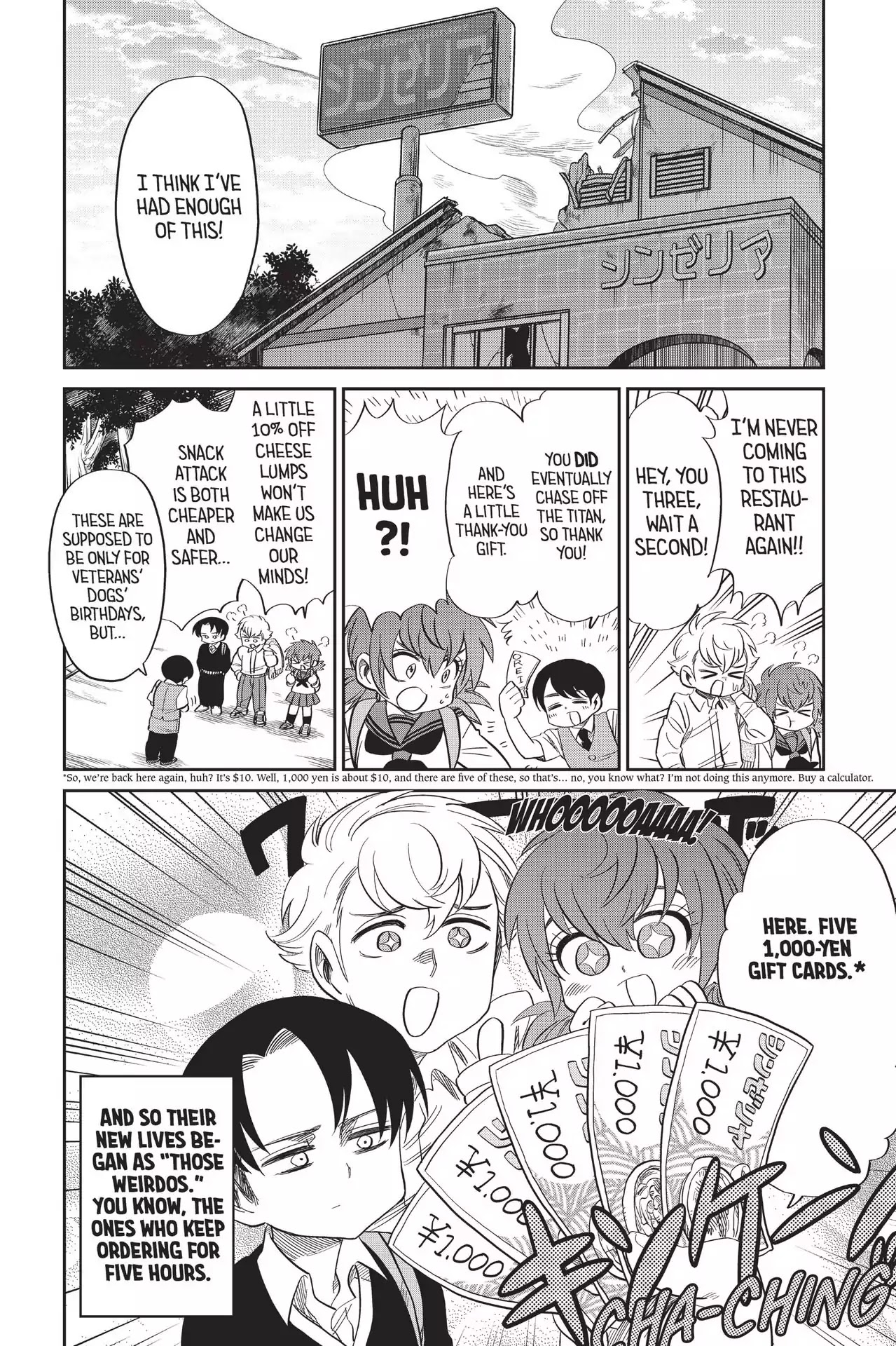 Attack on Titan: Junior High Chapter 72.6 page 12 - Vol.5 Special Edition: A Full-Out Dash Up The Steps To Adulthood