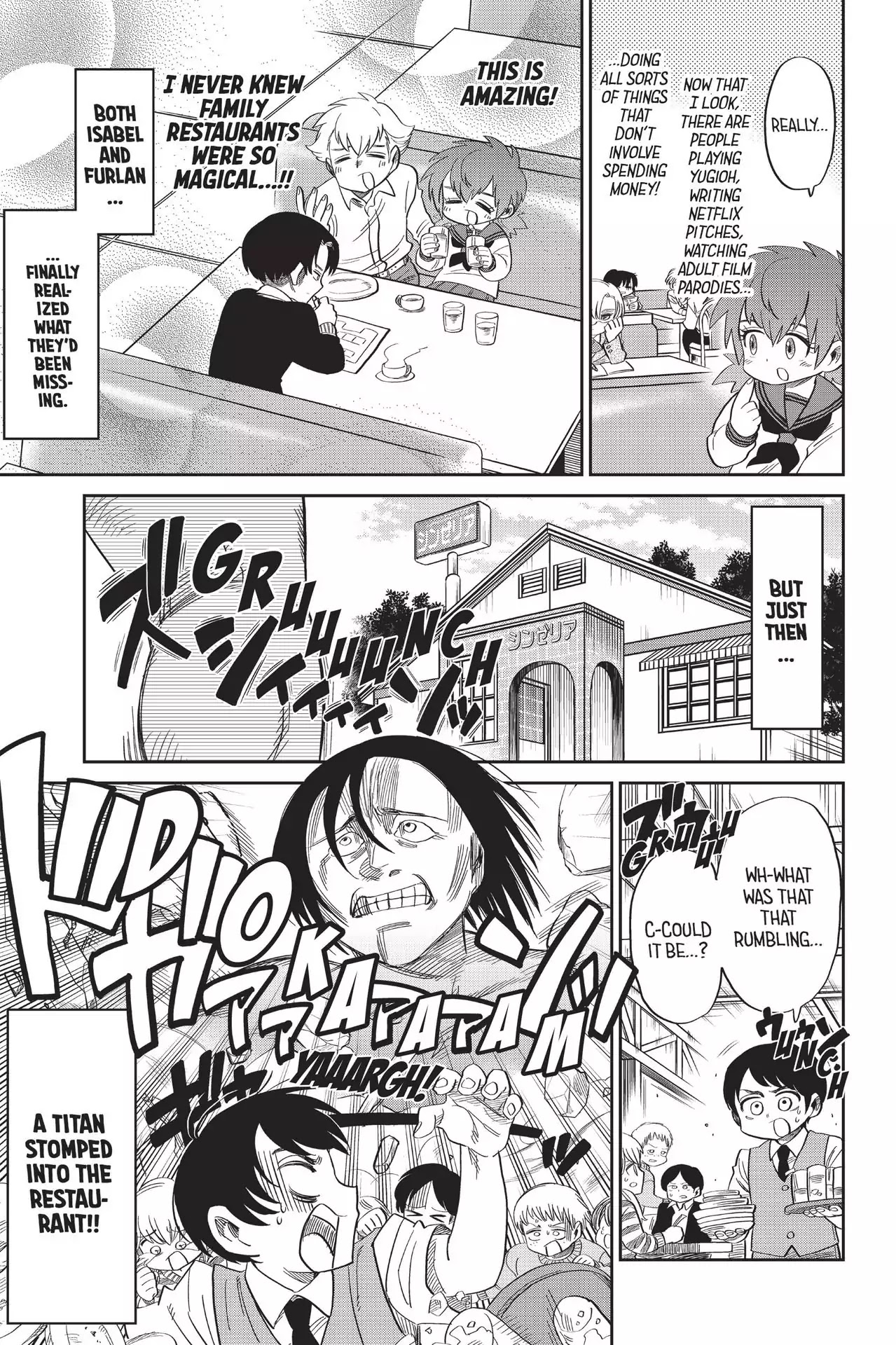 Attack on Titan: Junior High Chapter 72.6 page 7 - Vol.5 Special Edition: A Full-Out Dash Up The Steps To Adulthood