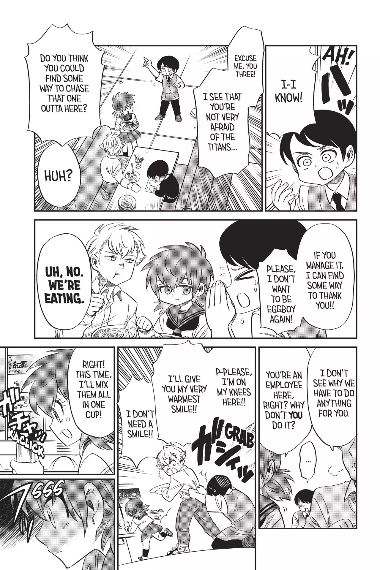 Attack on Titan: Junior High Chapter 72.6 page 9 - Vol.5 Special Edition: A Full-Out Dash Up The Steps To Adulthood