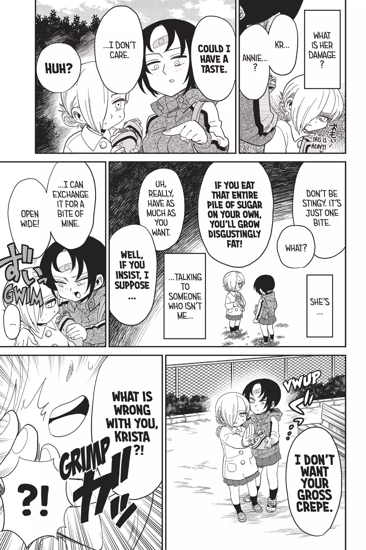 Attack on Titan: Junior High Chapter 72 page 7 - Chapter 72: Vol.5 72th Period: Friendship Shines...And Sometimes It Doesn't