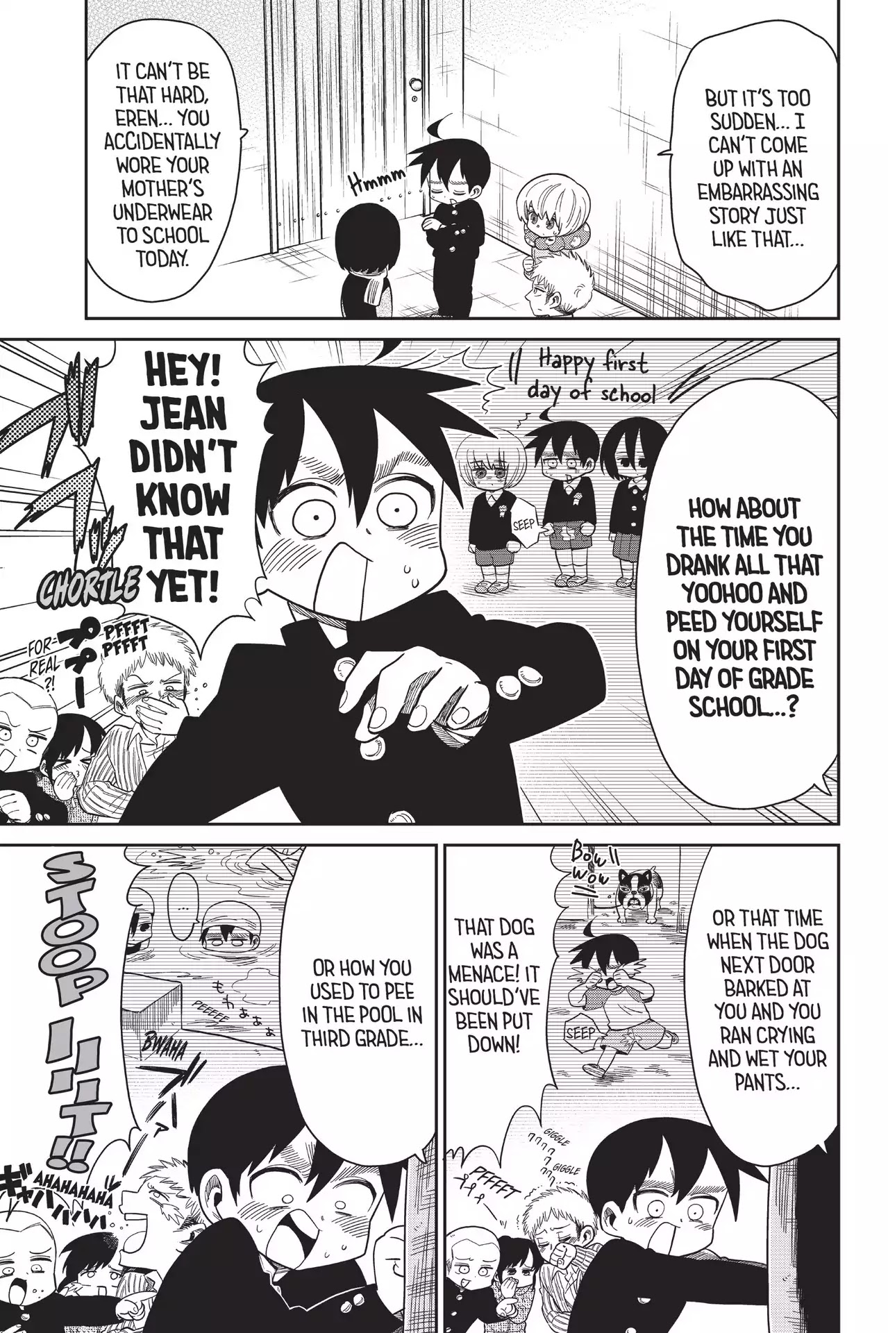 Attack on Titan: Junior High Chapter 73 page 17 - Chapter 73: Vol.5 73th Period: Dad On A Weekday