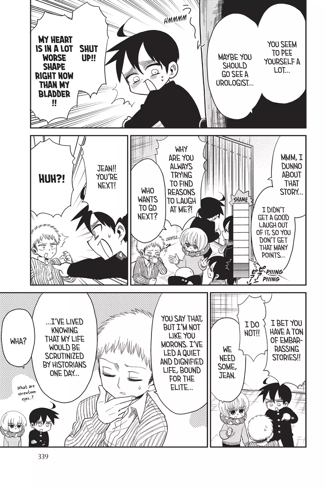 Attack on Titan: Junior High Chapter 73 page 19 - Chapter 73: Vol.5 73th Period: Dad On A Weekday