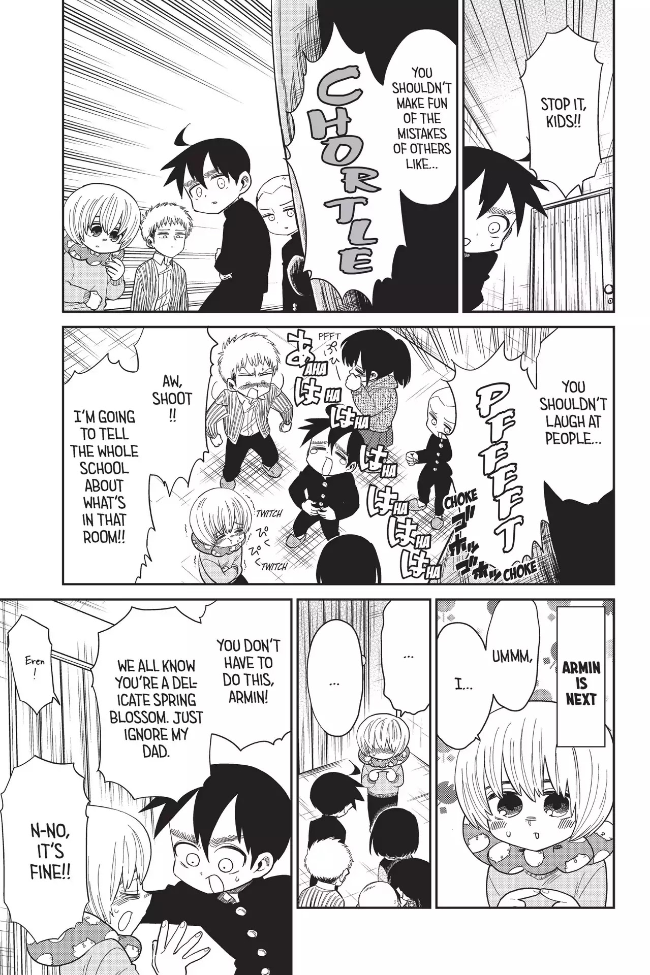 Attack on Titan: Junior High Chapter 73 page 21 - Chapter 73: Vol.5 73th Period: Dad On A Weekday
