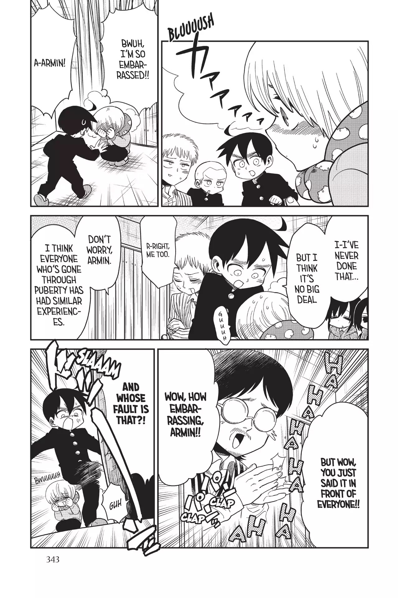 Attack on Titan: Junior High Chapter 73 page 23 - Chapter 73: Vol.5 73th Period: Dad On A Weekday