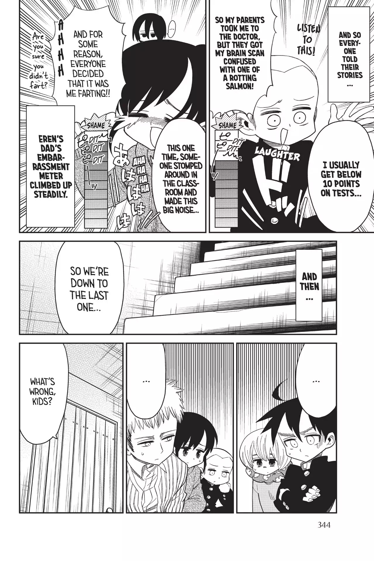 Attack on Titan: Junior High Chapter 73 page 24 - Chapter 73: Vol.5 73th Period: Dad On A Weekday