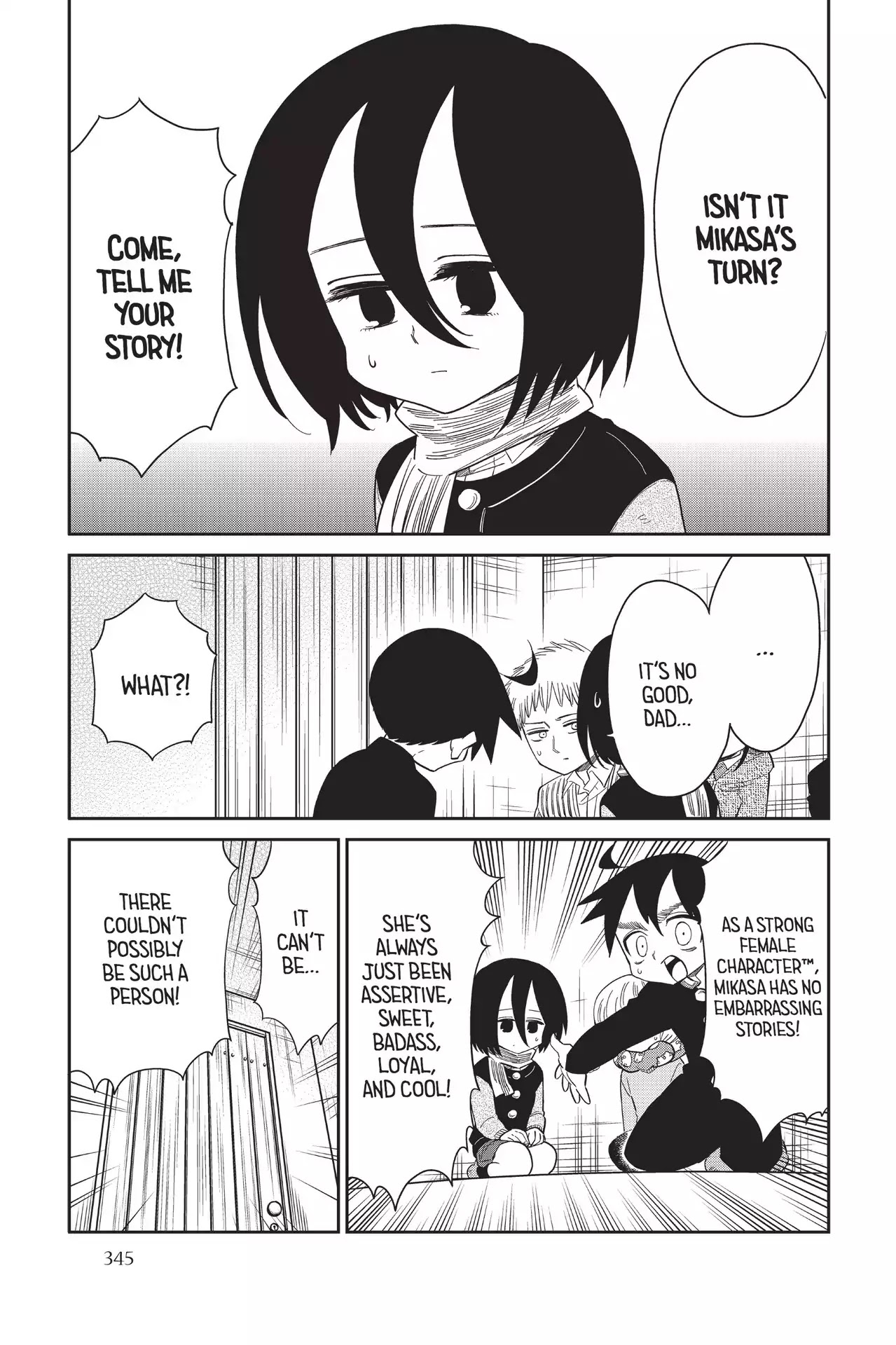 Attack on Titan: Junior High Chapter 73 page 25 - Chapter 73: Vol.5 73th Period: Dad On A Weekday
